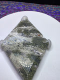 Moss Agate Diamond J