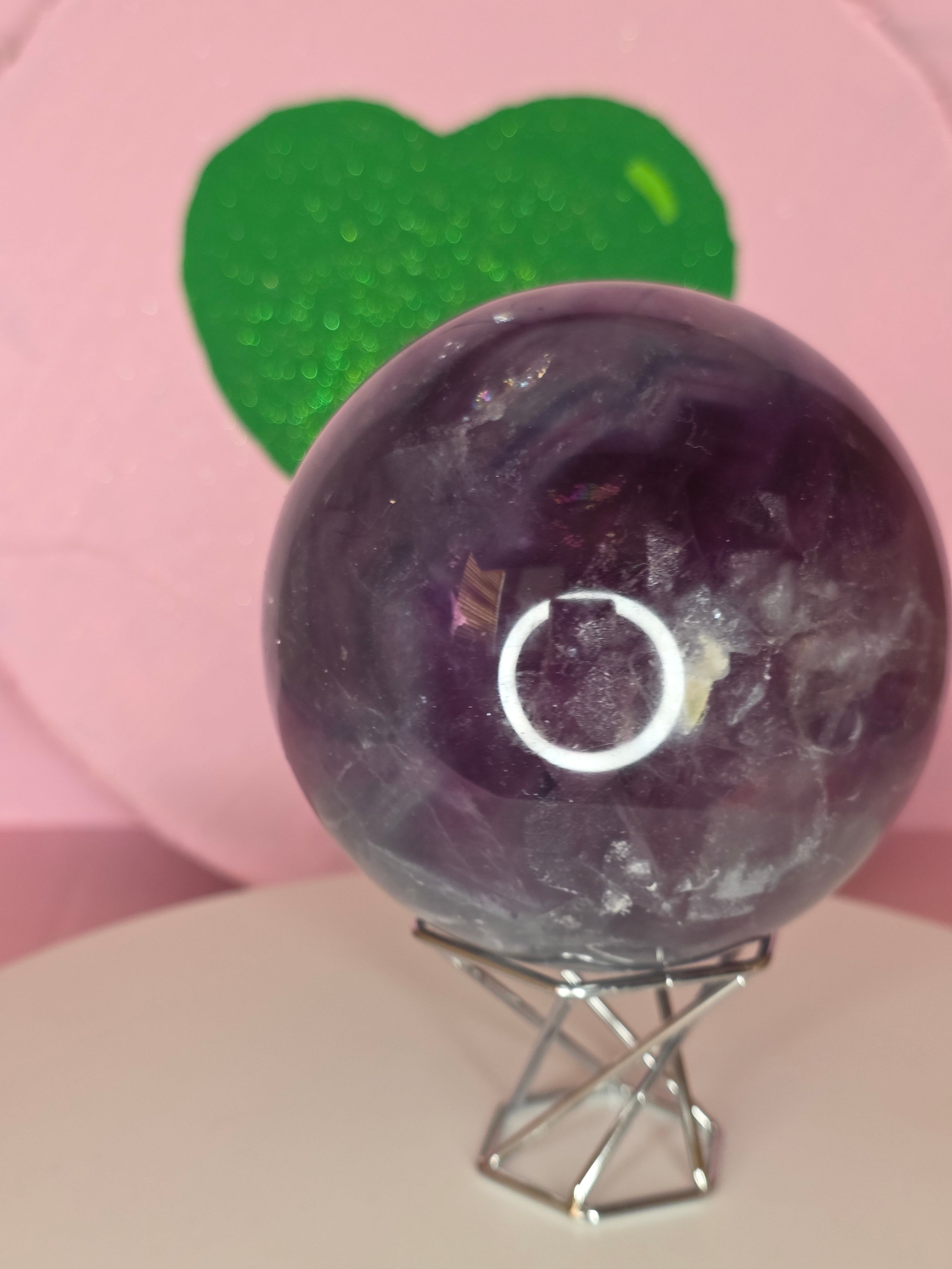Large Fluorite Sphere B