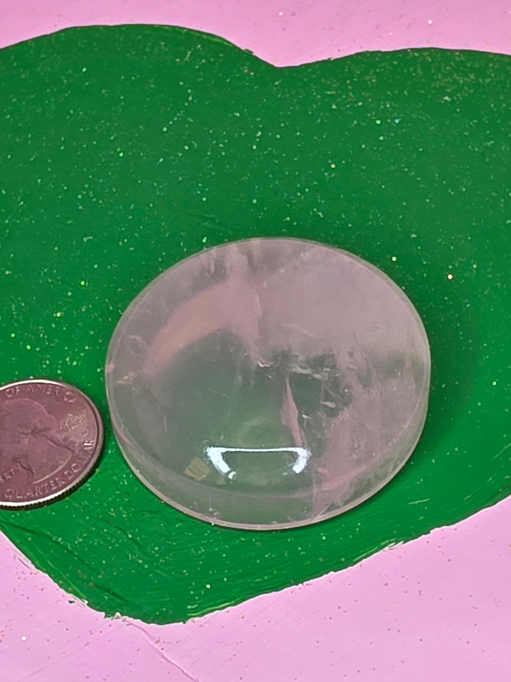 Rose Quartz Sphere Holder A