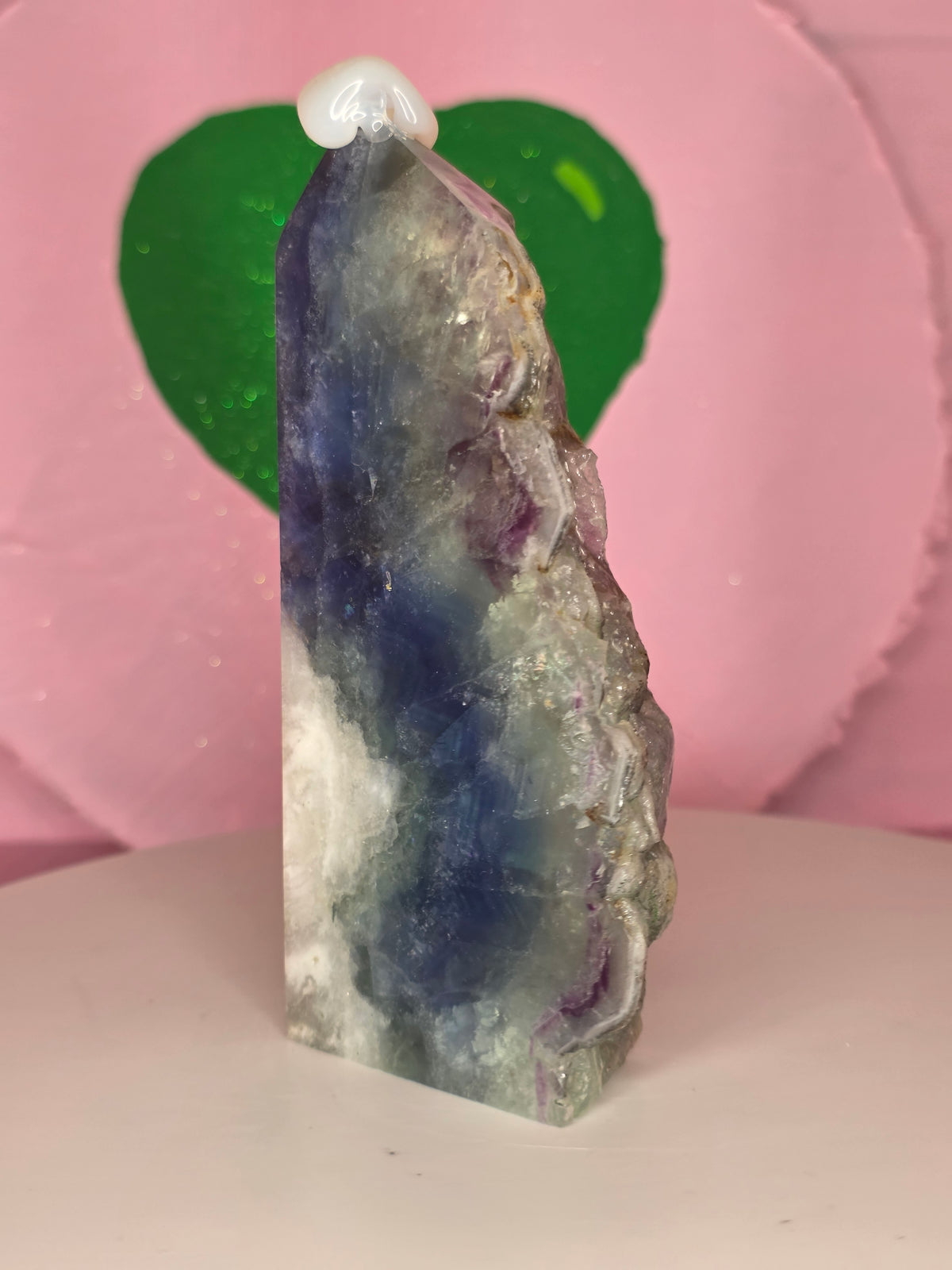 Fluorite Partial Rough Tower