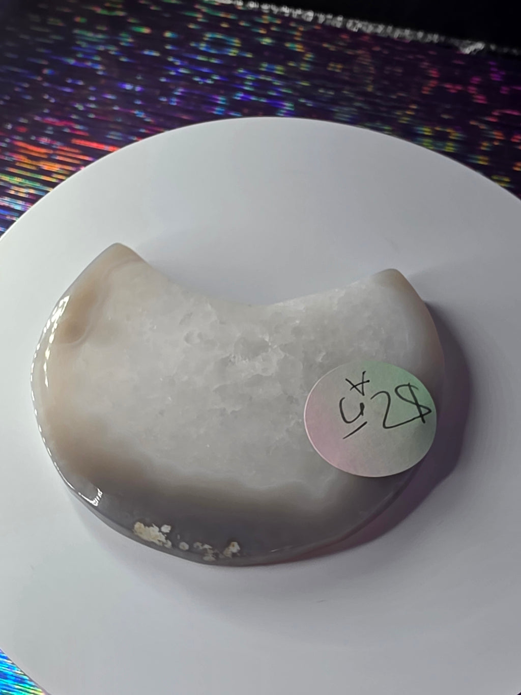 Quartz and Agate Moon A