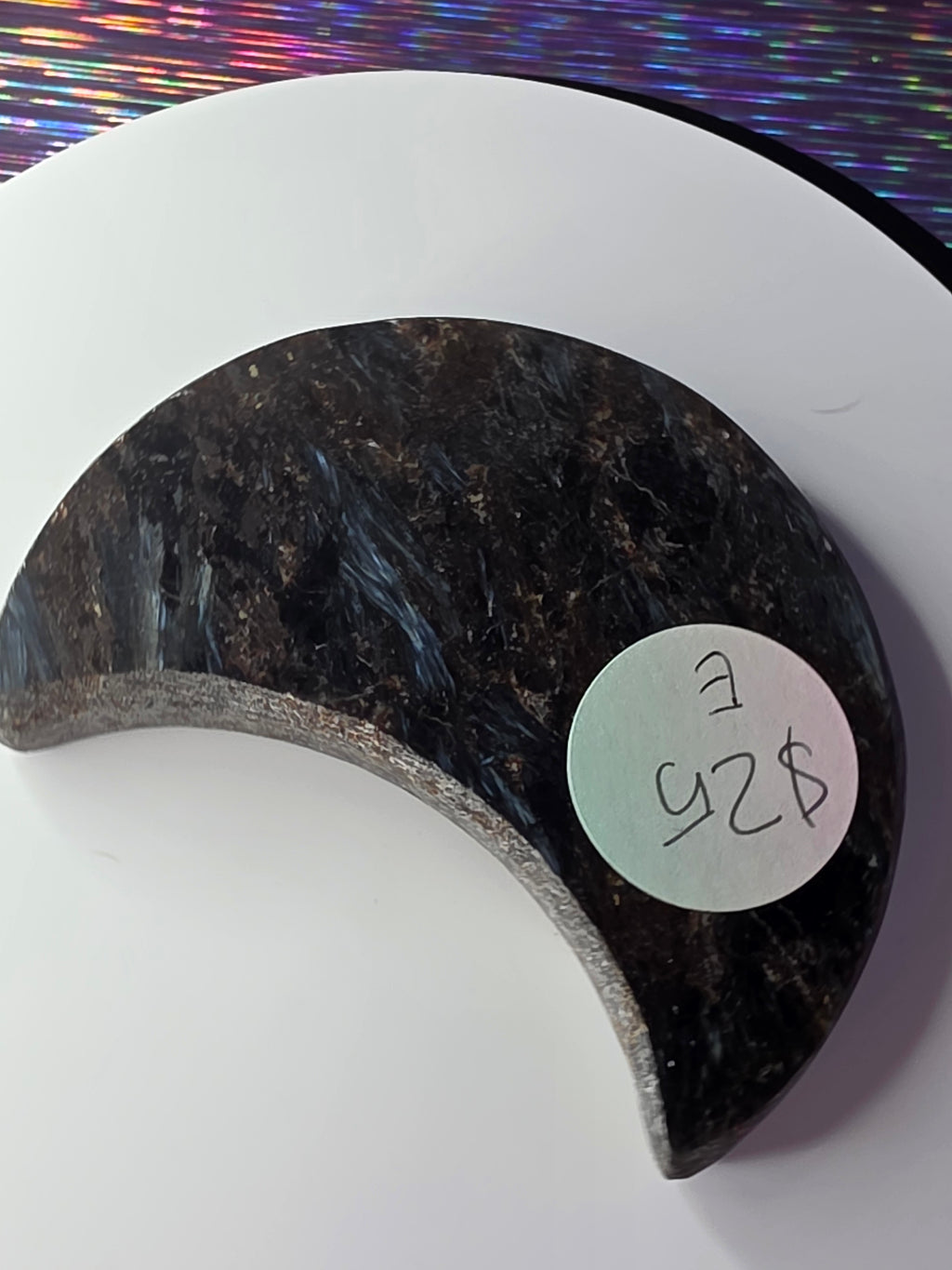 Arfvedsonite with Garnet Moon E