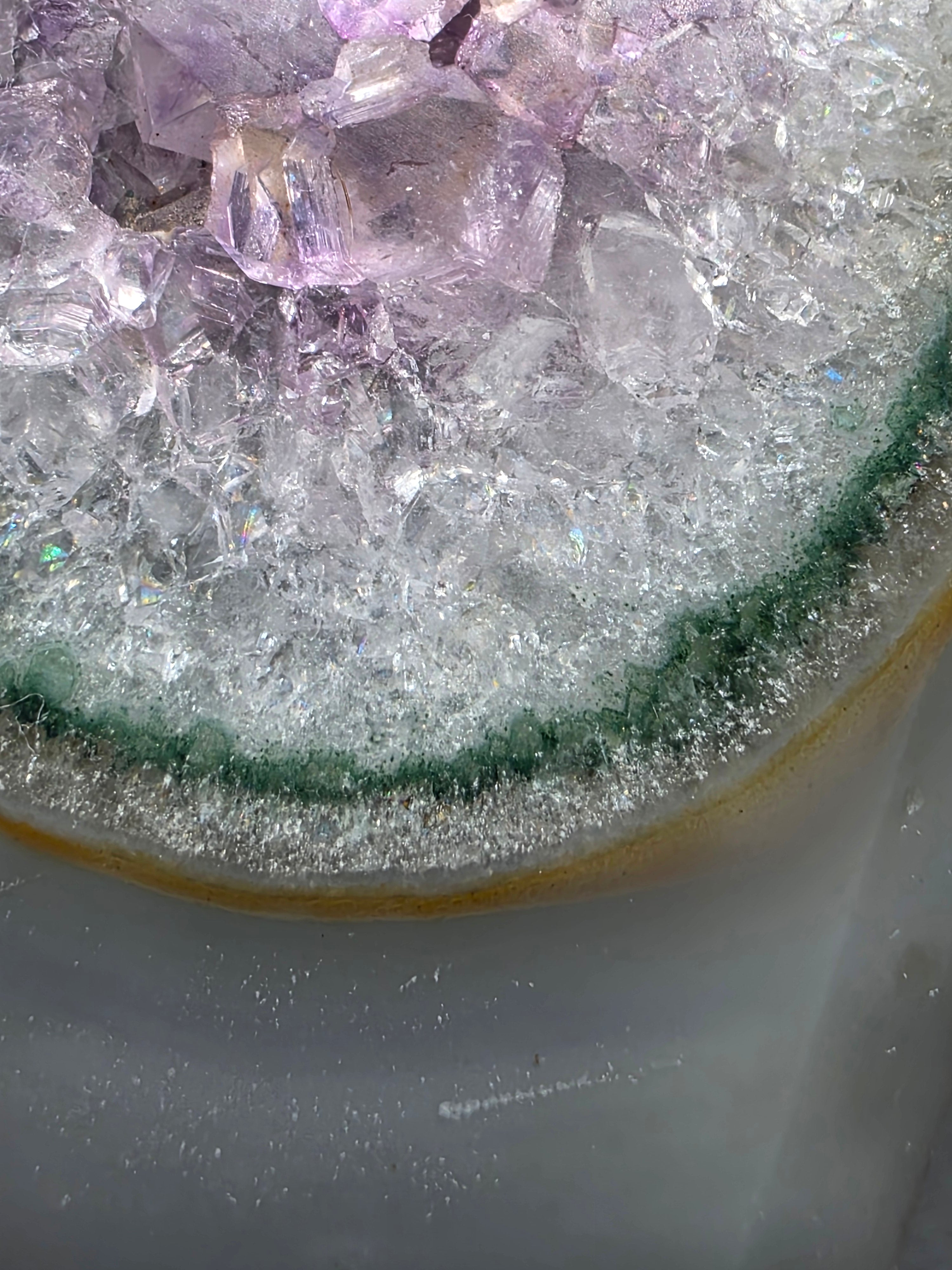 Agate Amethyst Diamond A