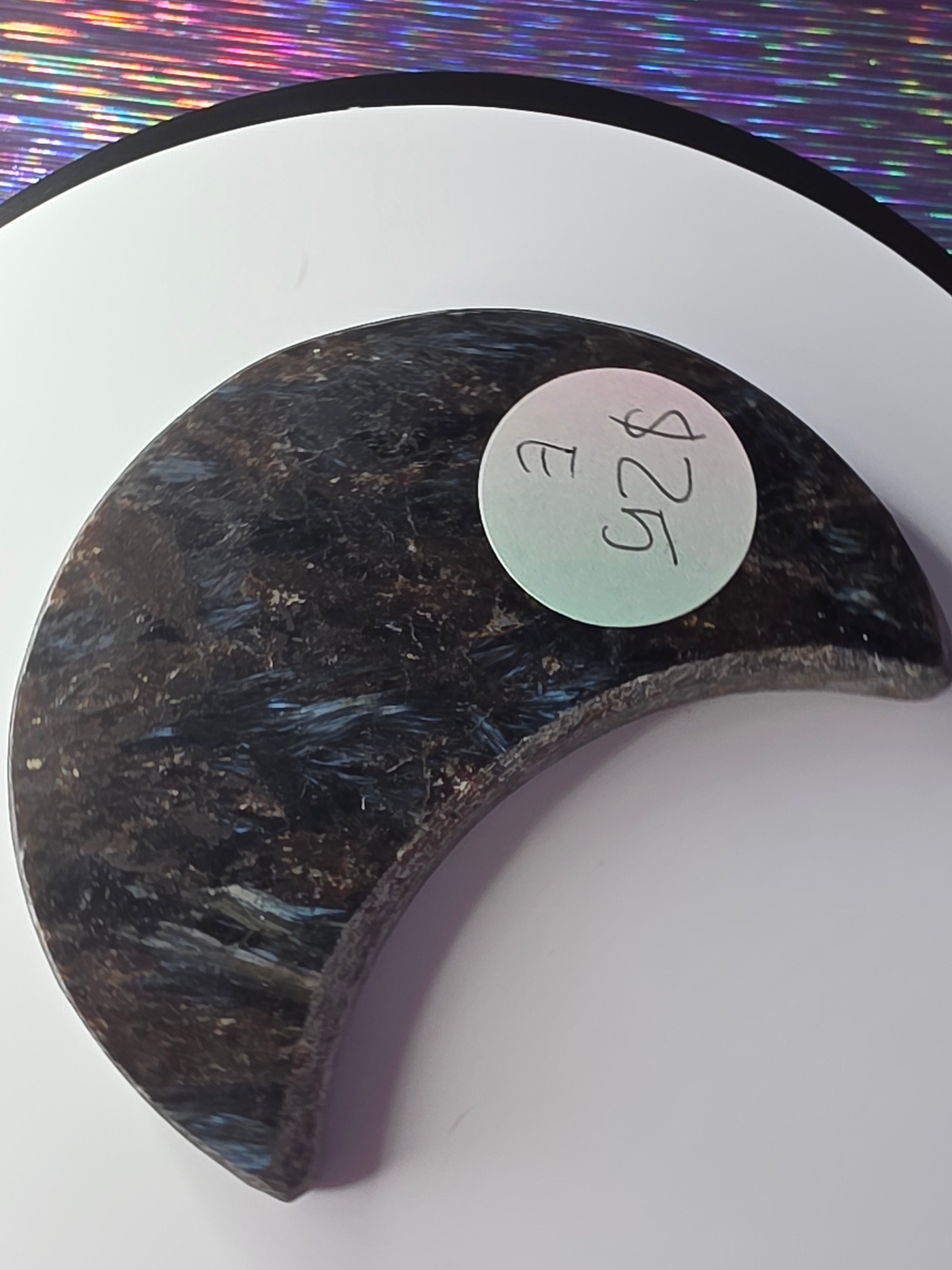 Arfvedsonite with Garnet Moon E