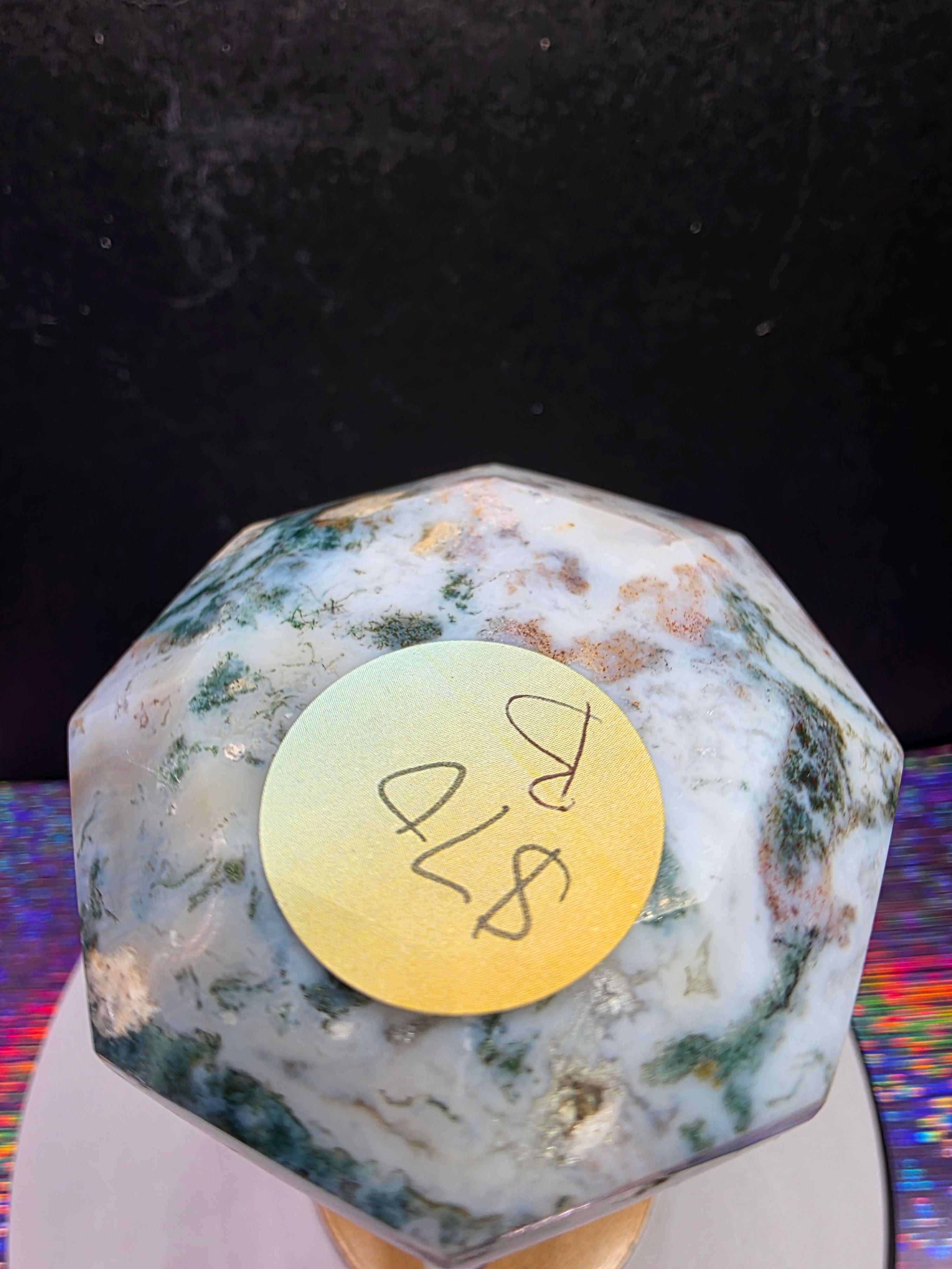 Ocean Jasper Moss Agate Diamond B
