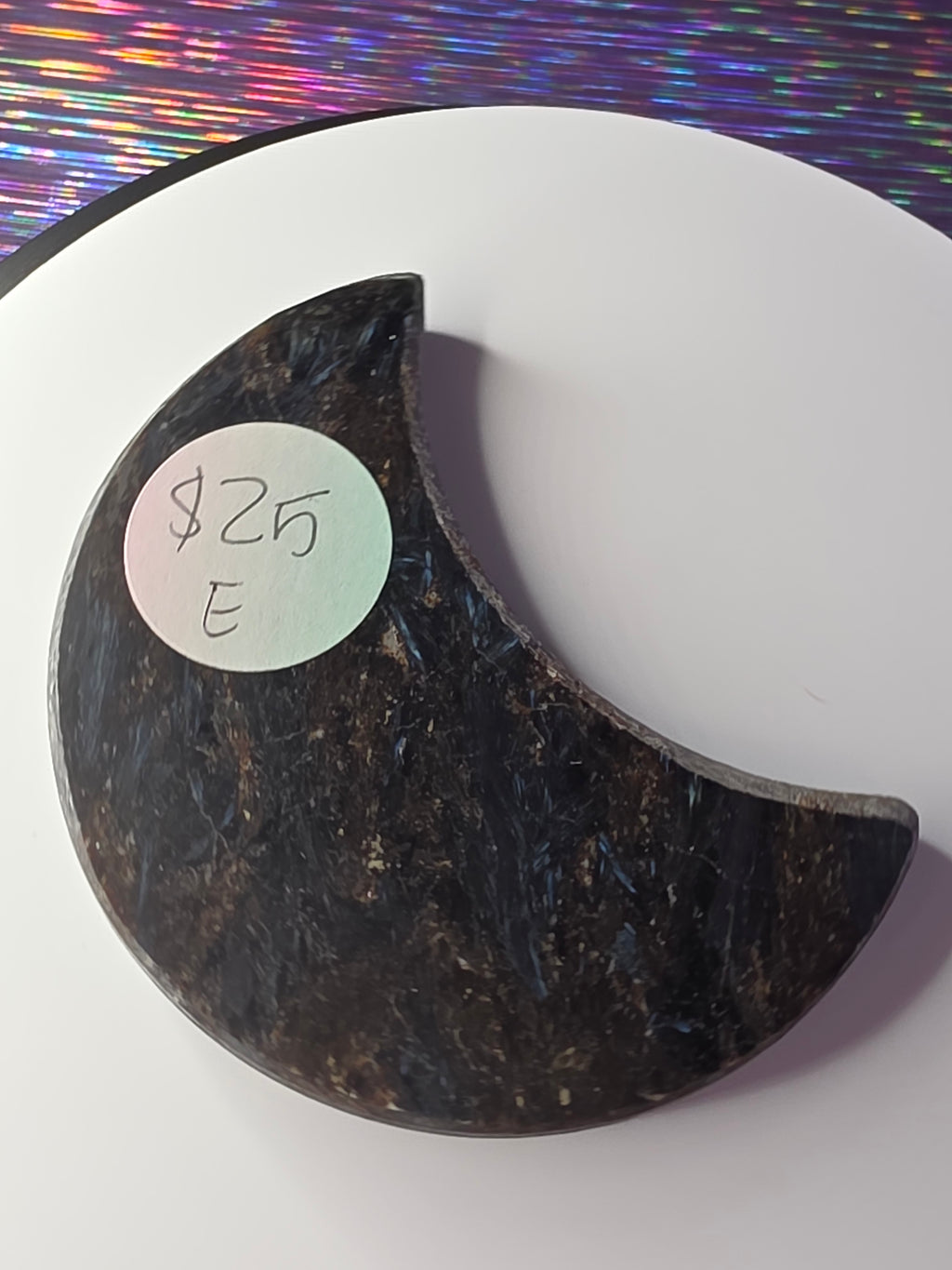 Arfvedsonite with Garnet Moon E