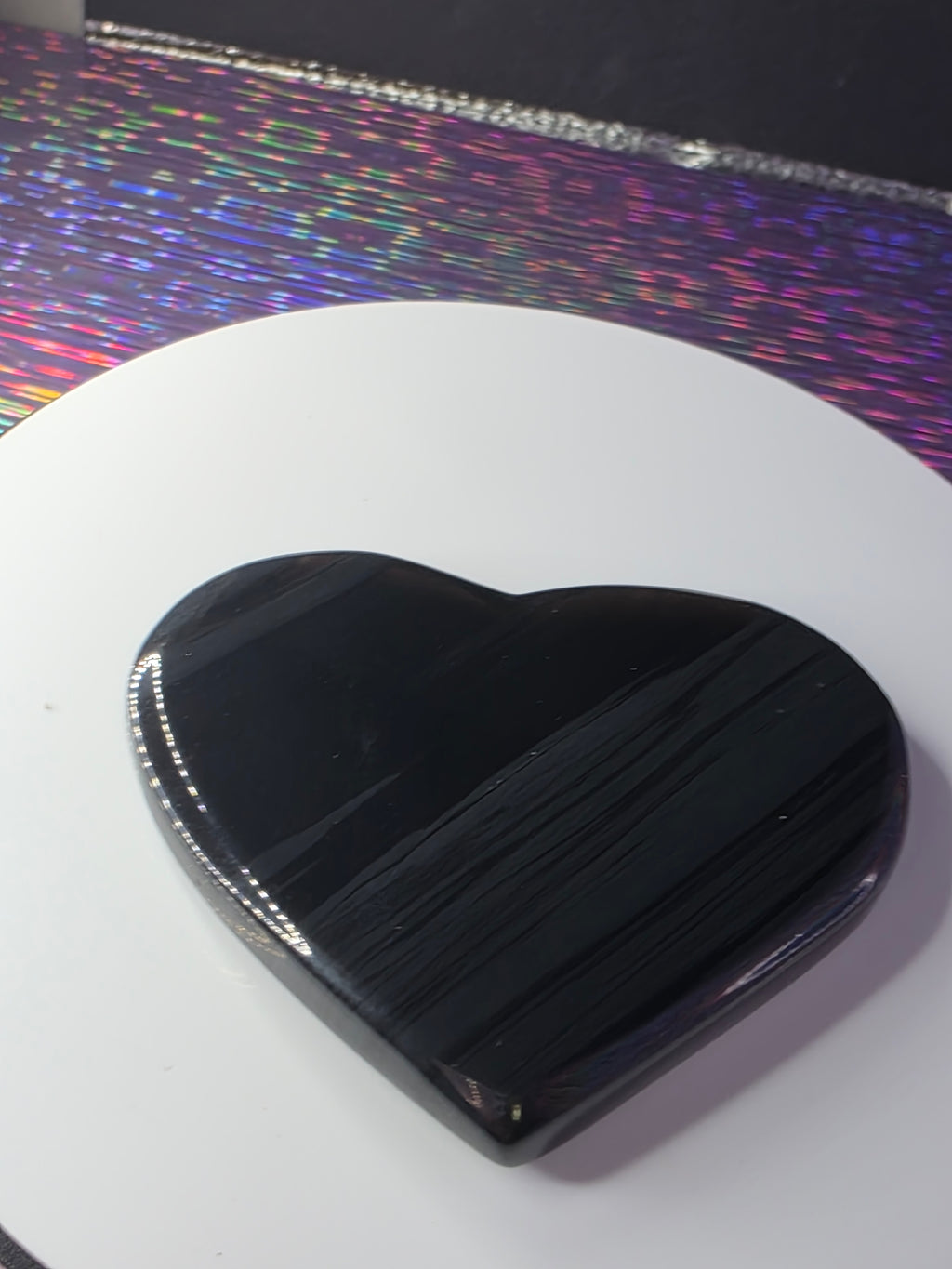 Obsidian Lace Heart A