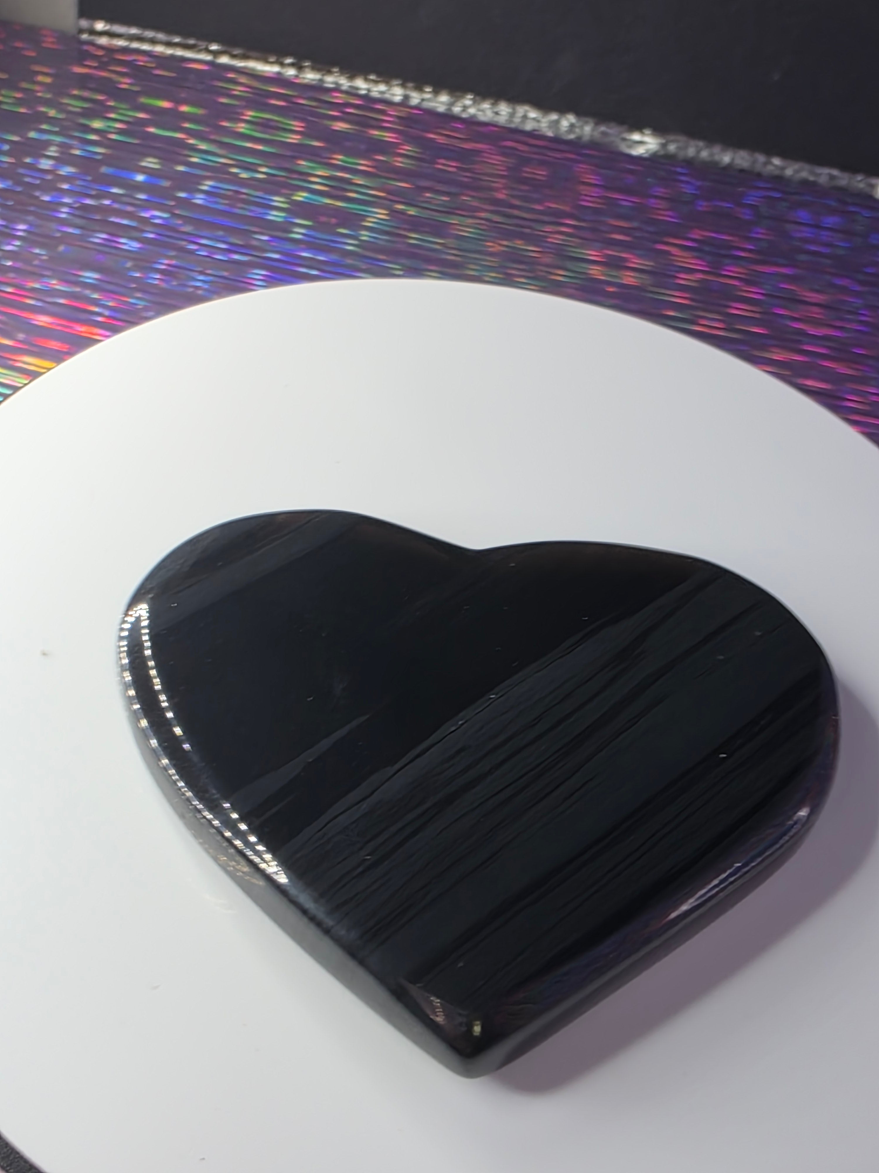 Obsidian Lace Heart A