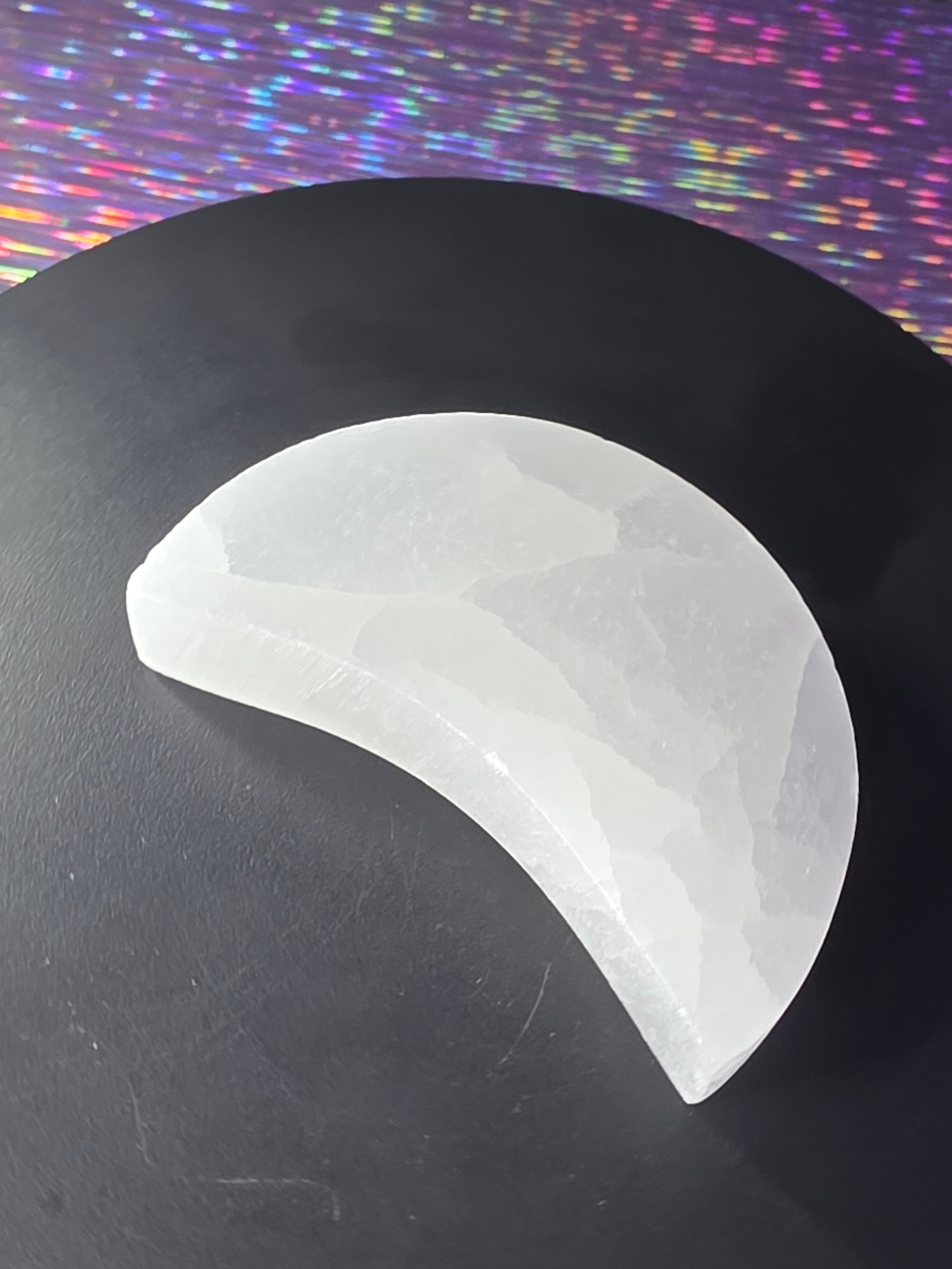 Selenite Moon A