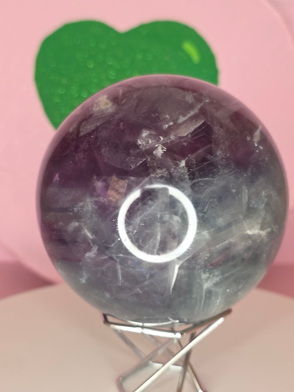 Large Fluorite Sphere B