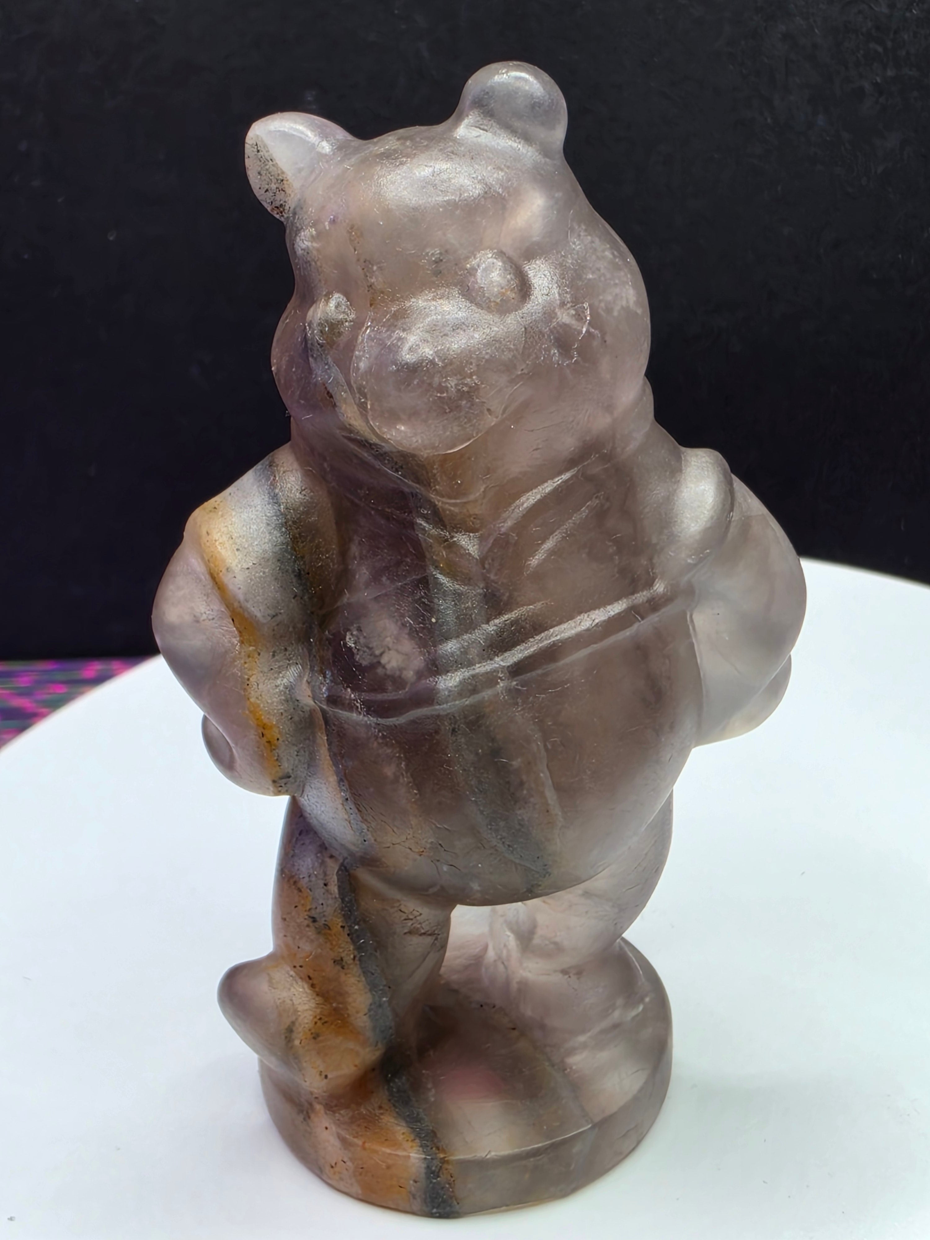Fluorite Pooh Bear C