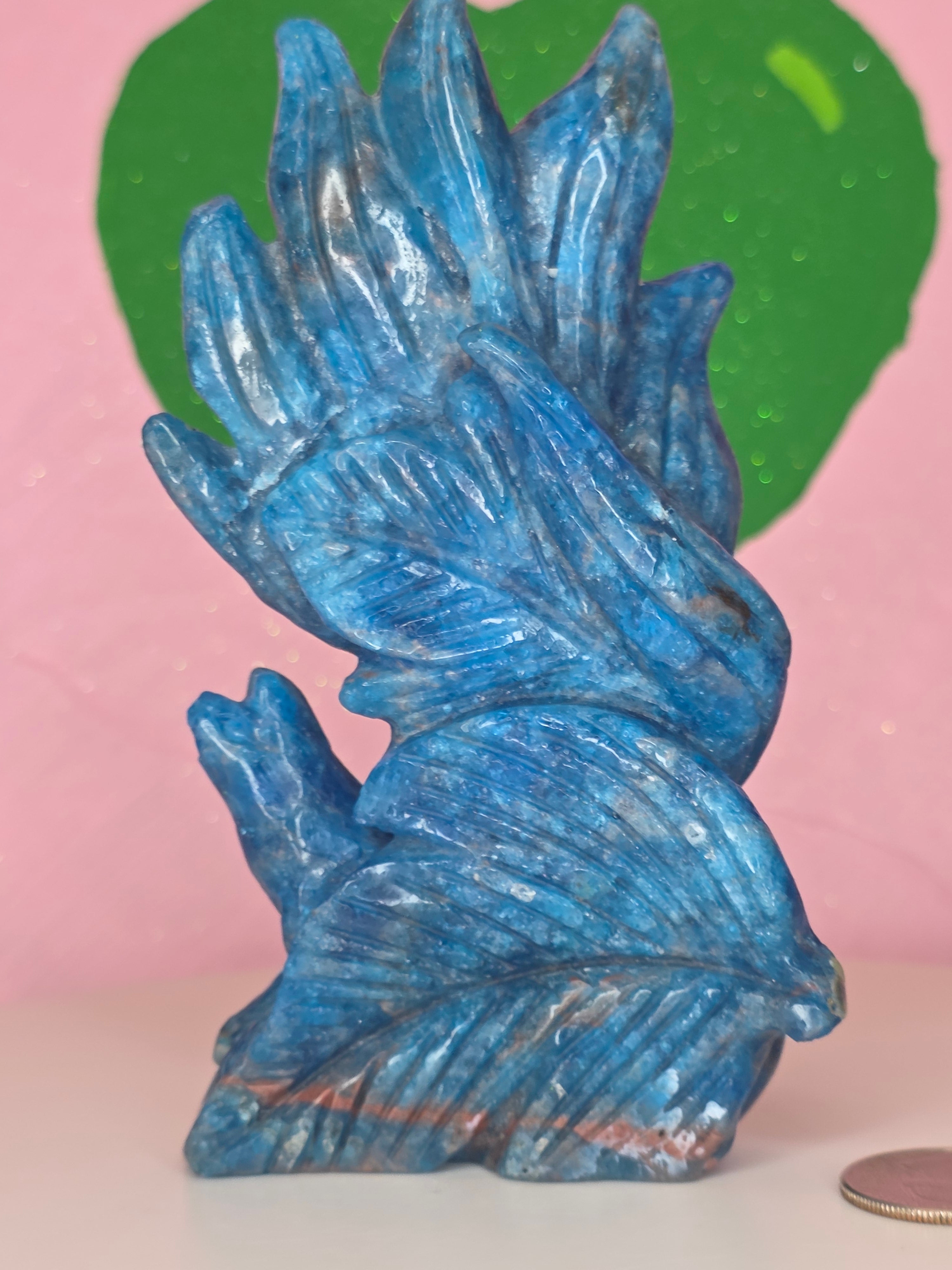 Blue Apatite Nine Tail Fox A
