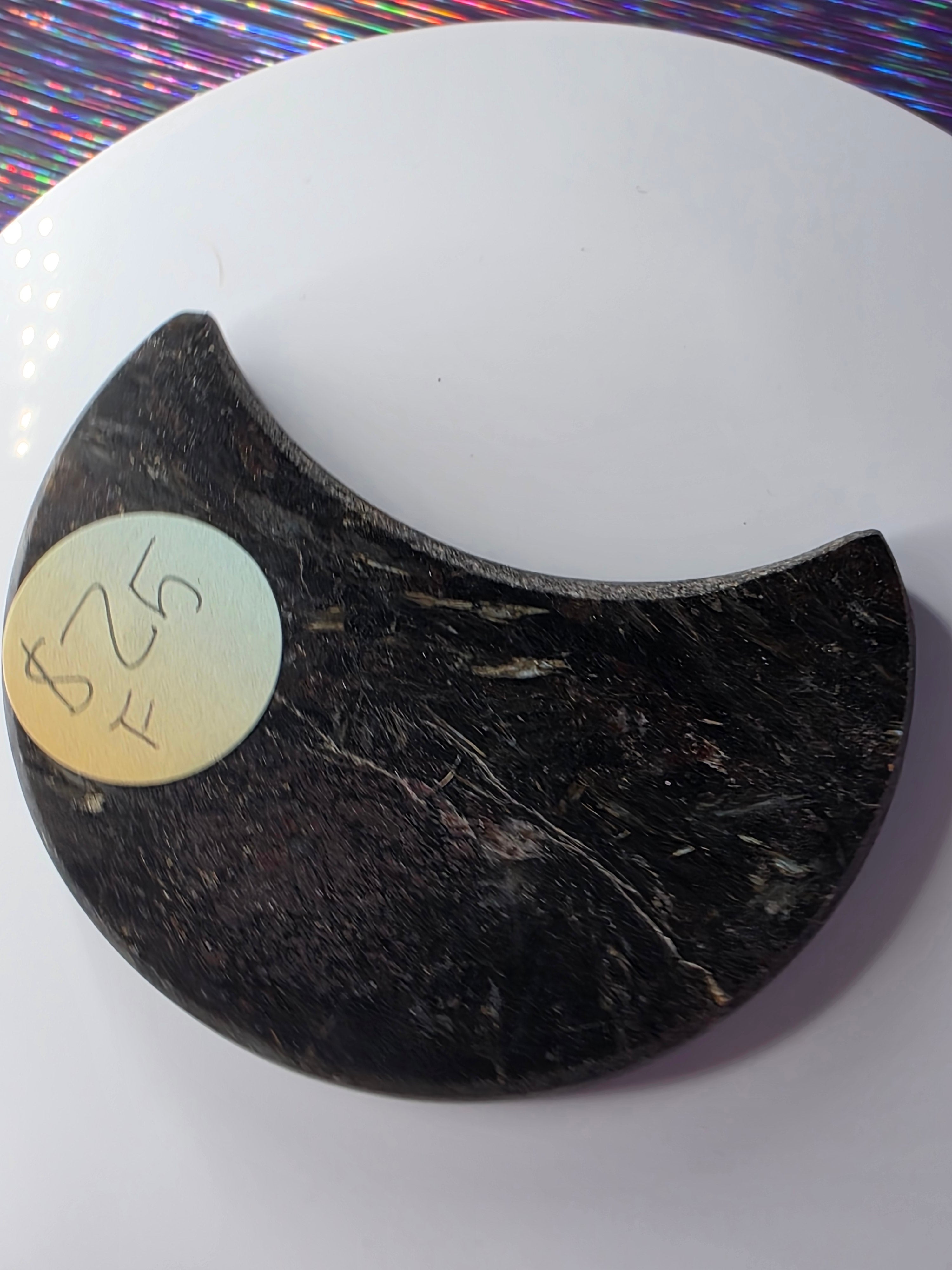Arfvedsonite with Garnet Moon F