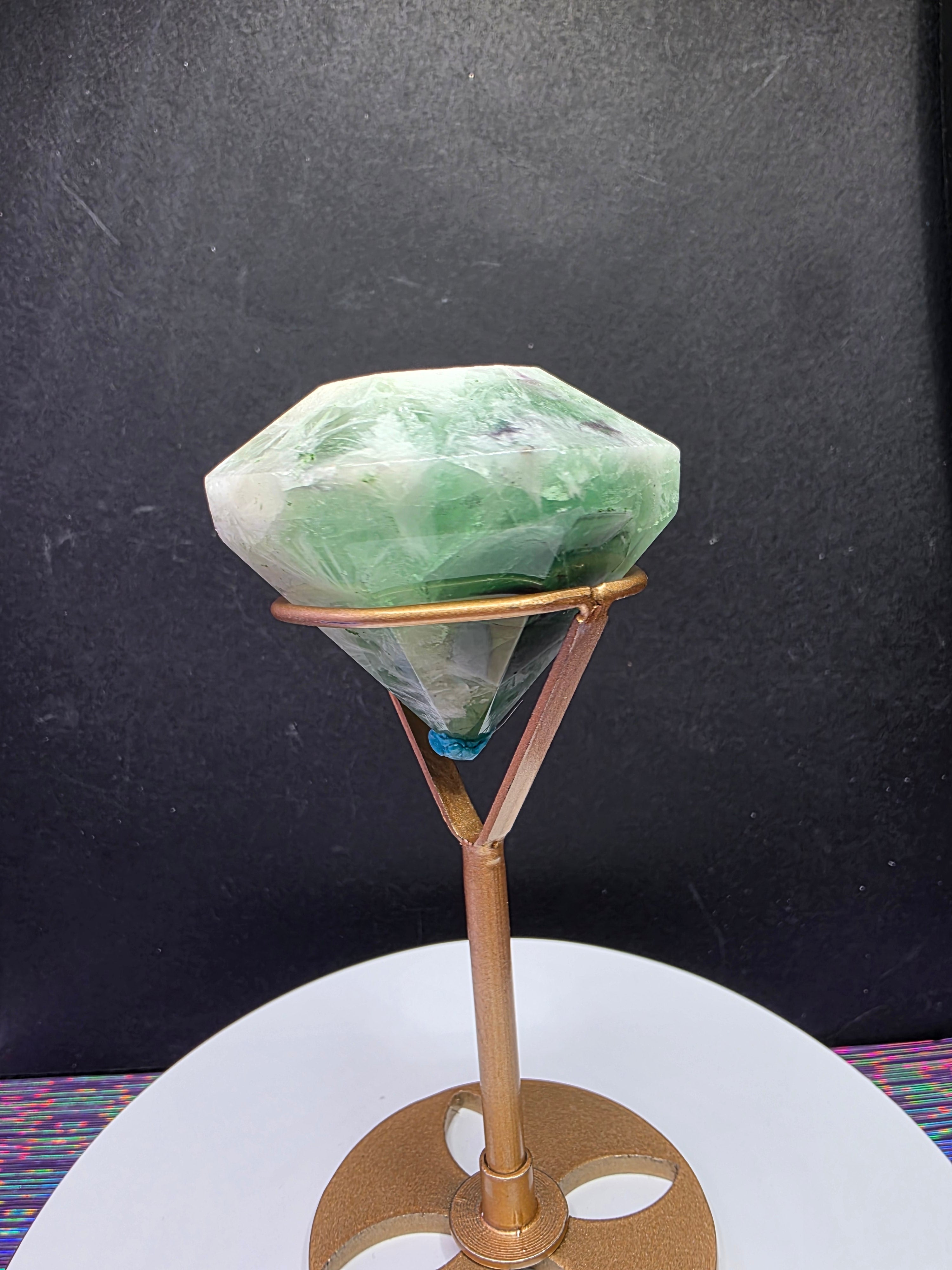 Feather Fluorite Diamond A