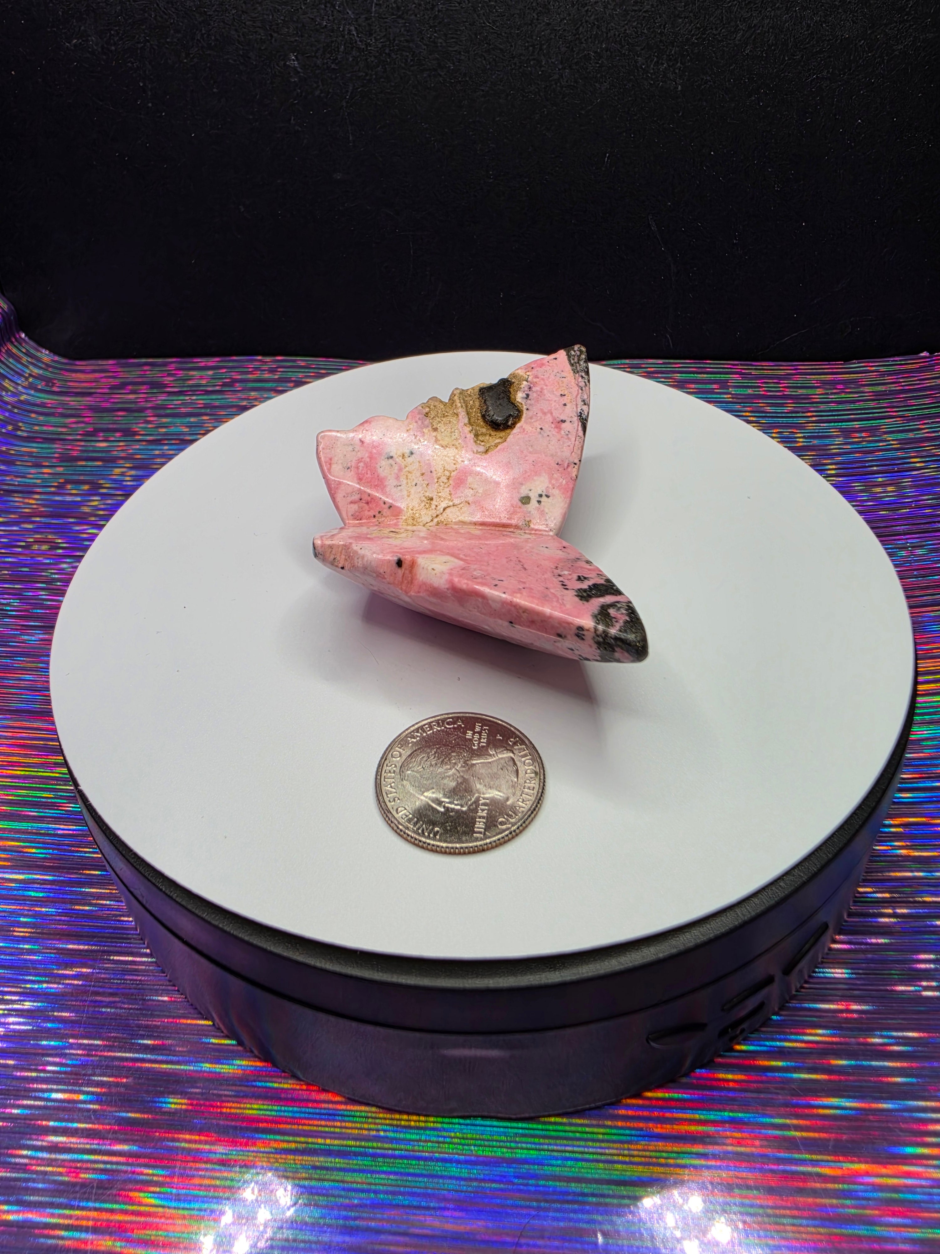 Peruvian Rhodonite Butterfly A