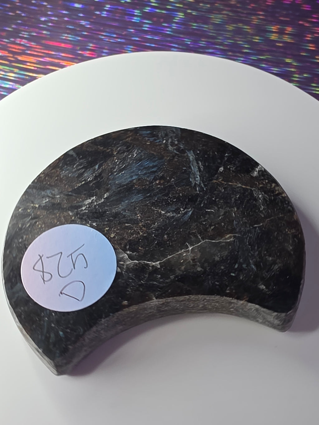 Arfvedsonite with Garnet Moon D
