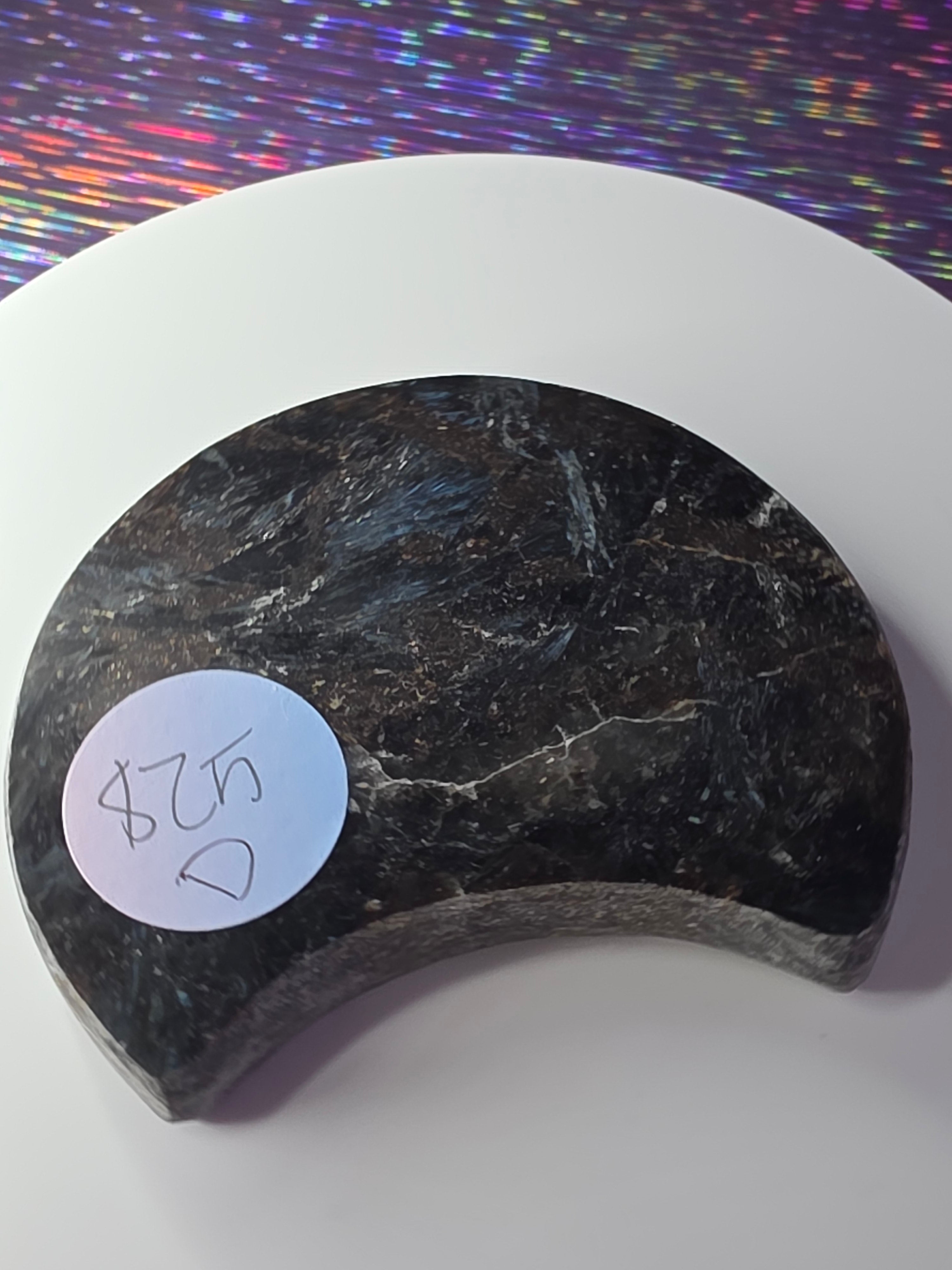 Arfvedsonite with Garnet Moon D