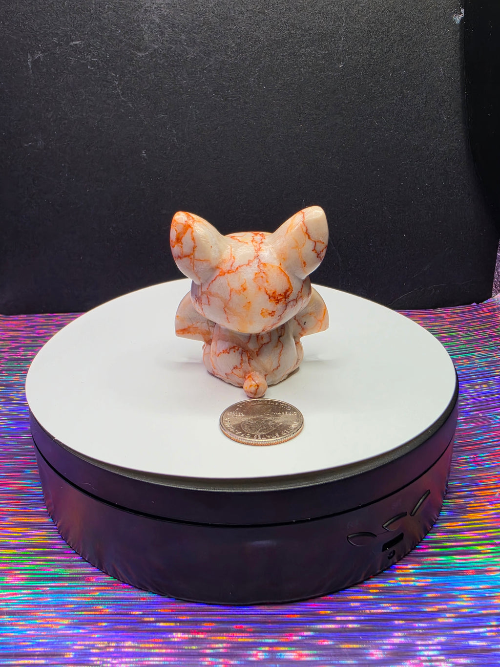 Red Veined Jasper Bat B