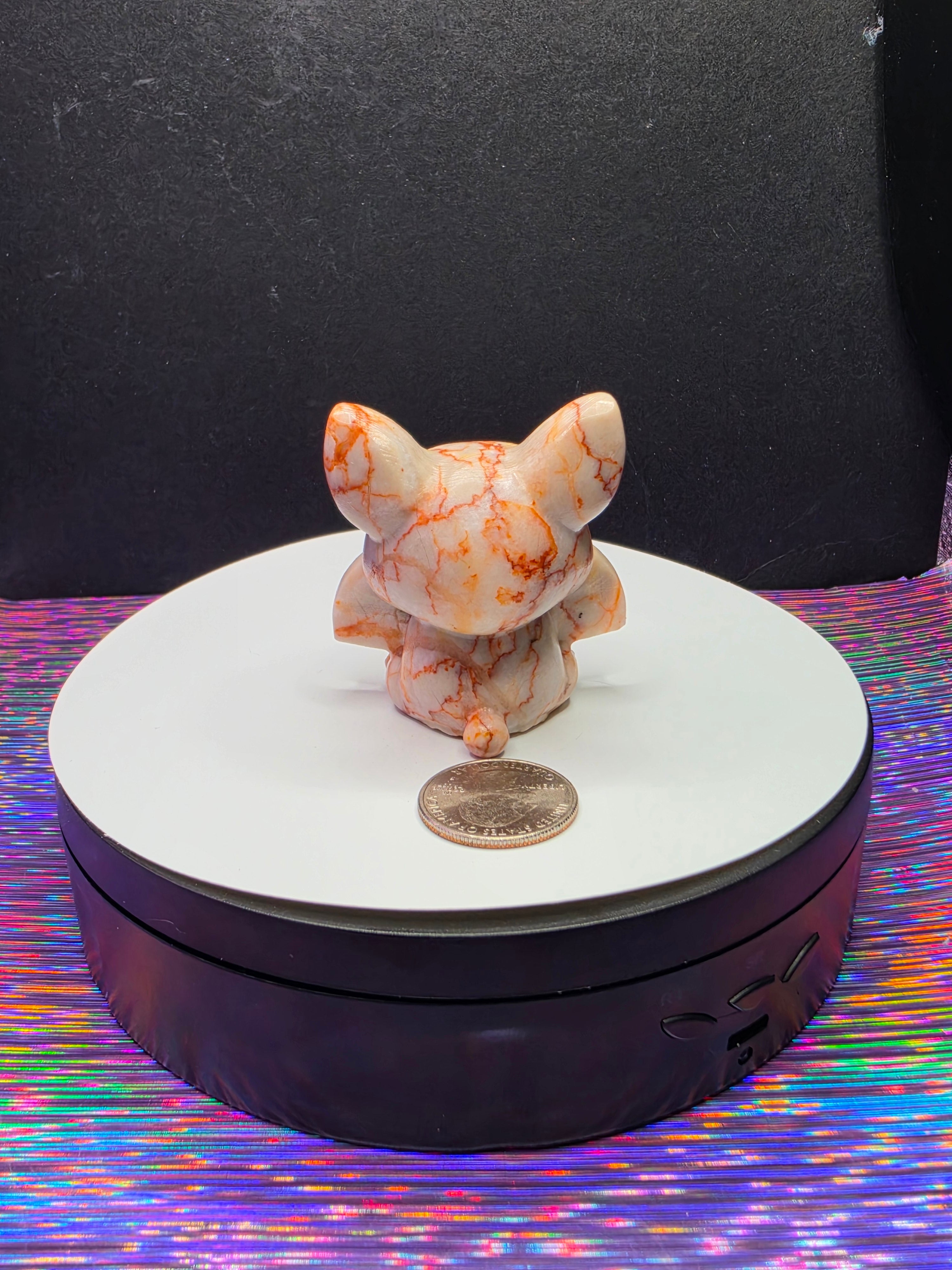 Red Veined Jasper Bat B