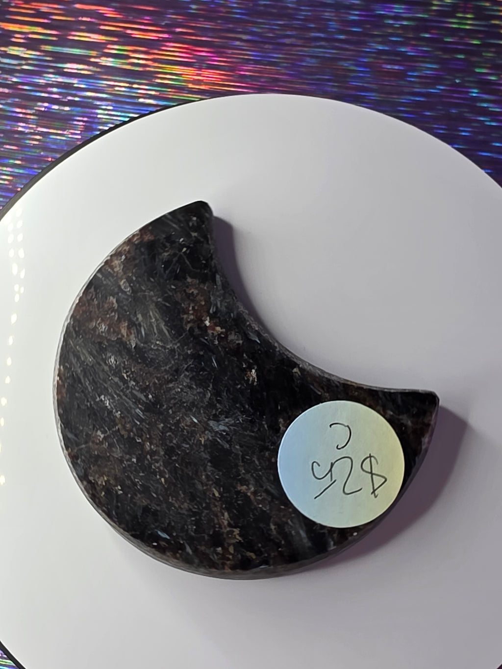 Arfvedsonite with Garnet Moon C