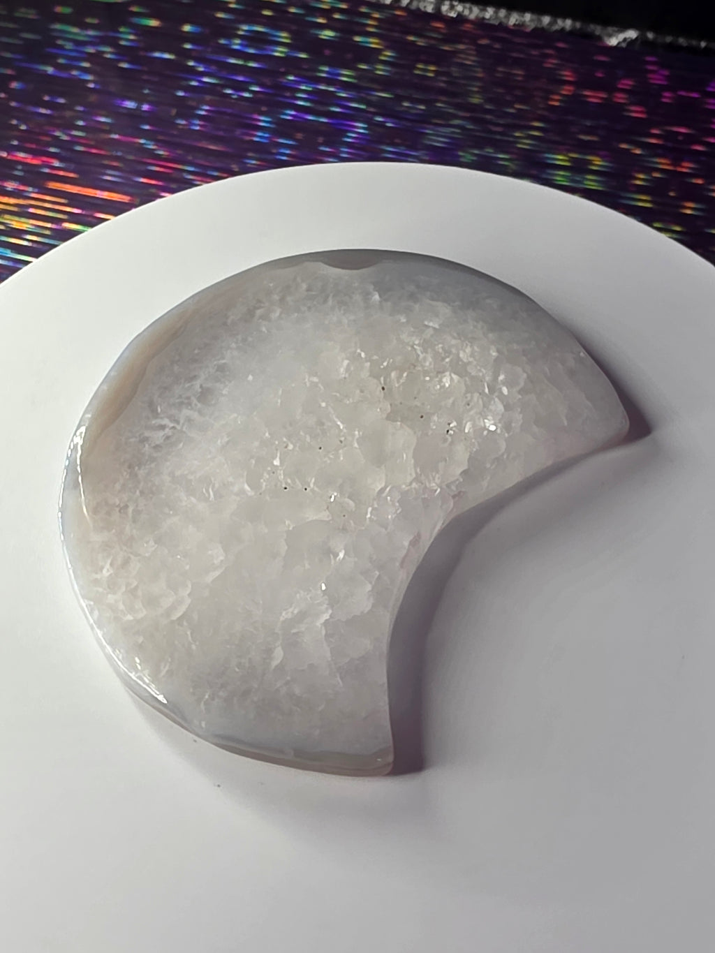 Quartz and Agate Moon A