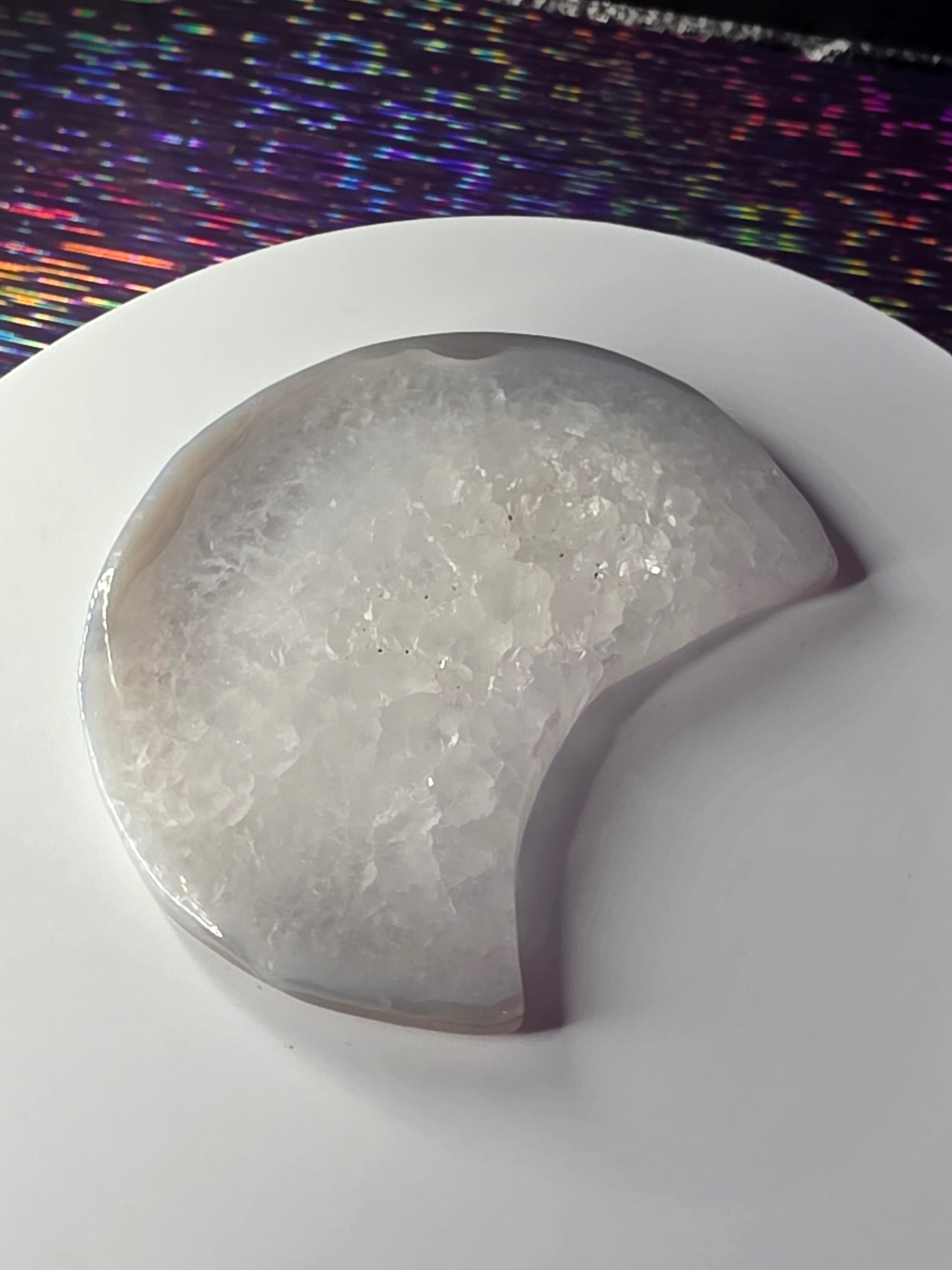 Quartz and Agate Moon A