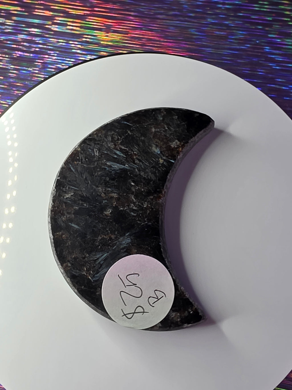 Arfvedsonite with Garnet Moon B