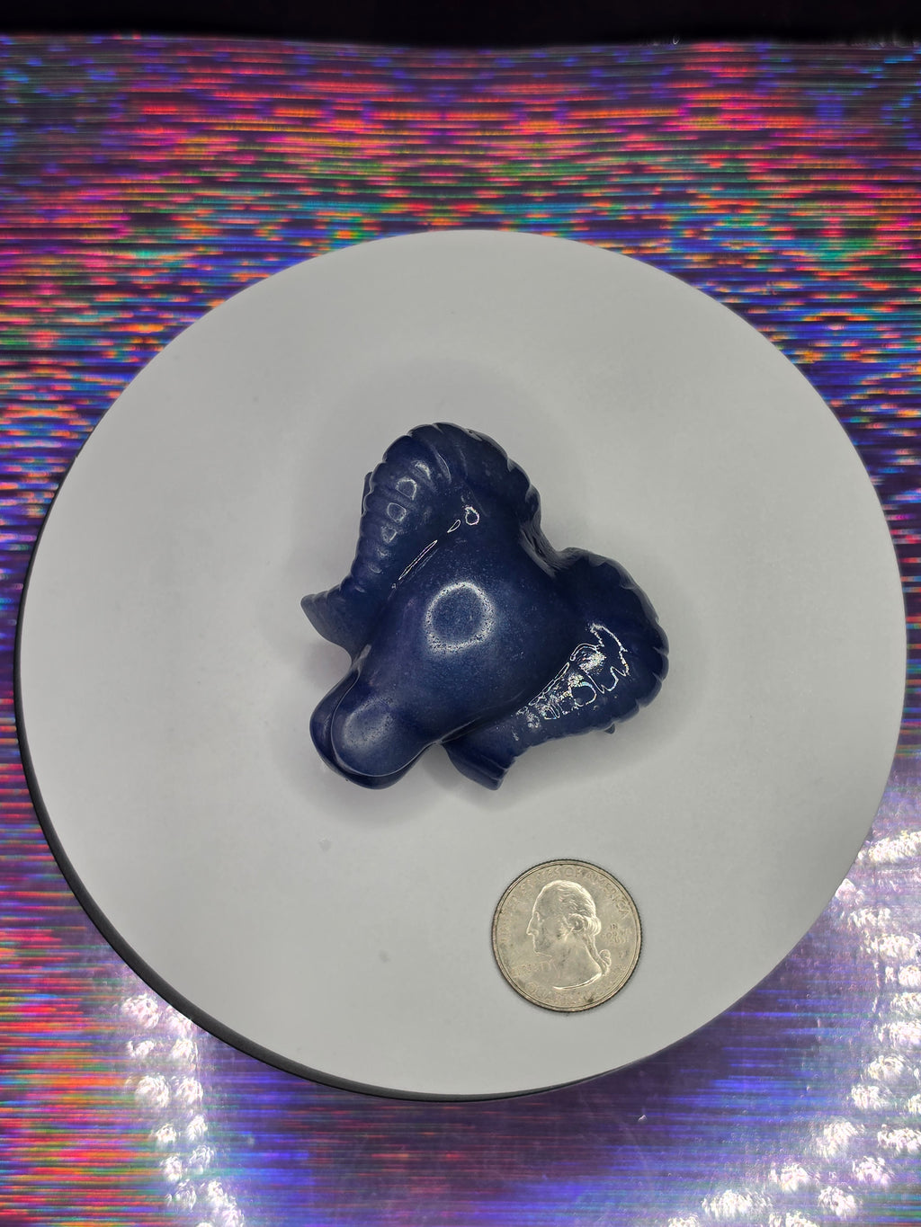 Blue Aventurine Bighorn Ram B