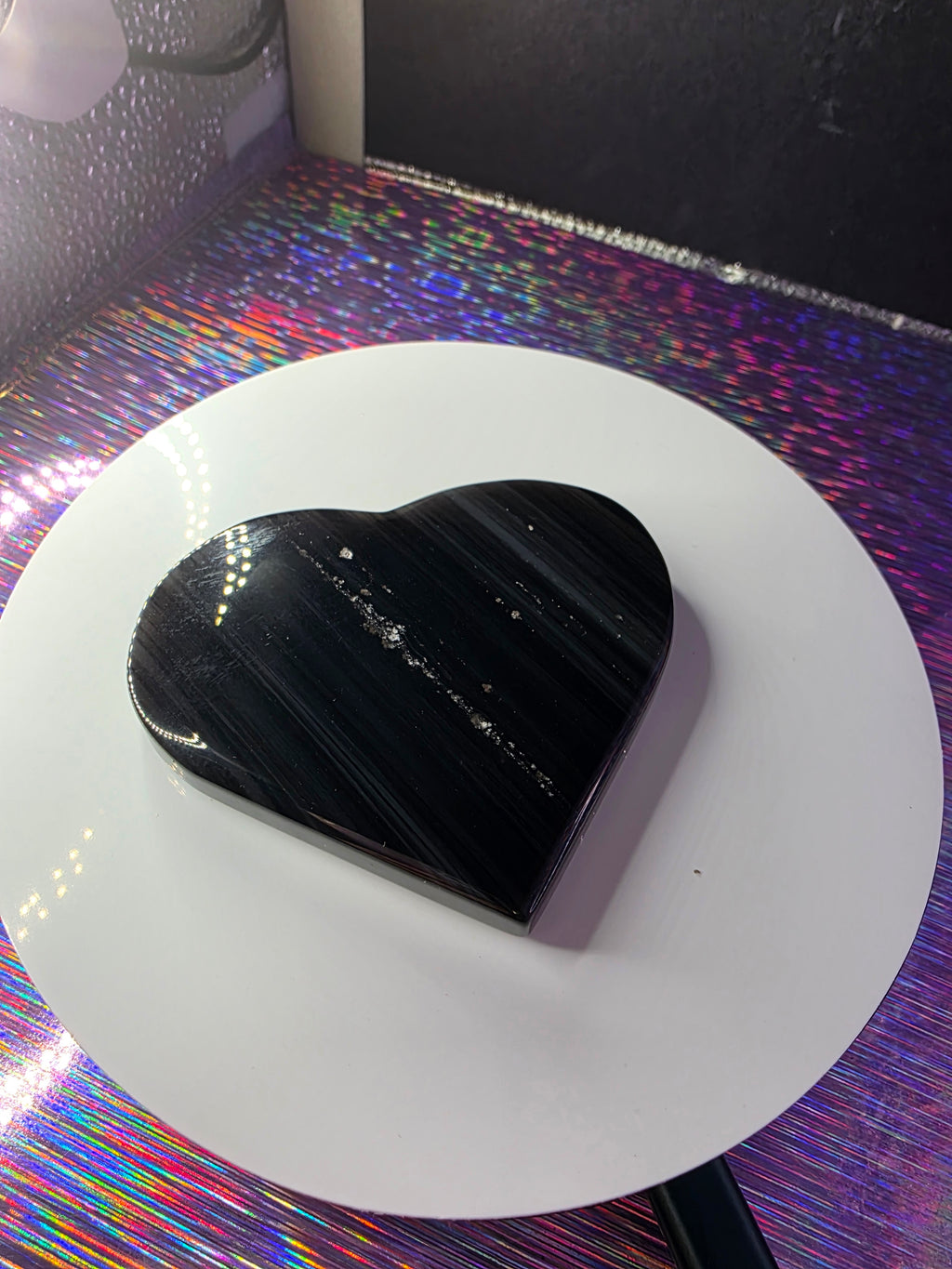 Obsidian Lace Heart B