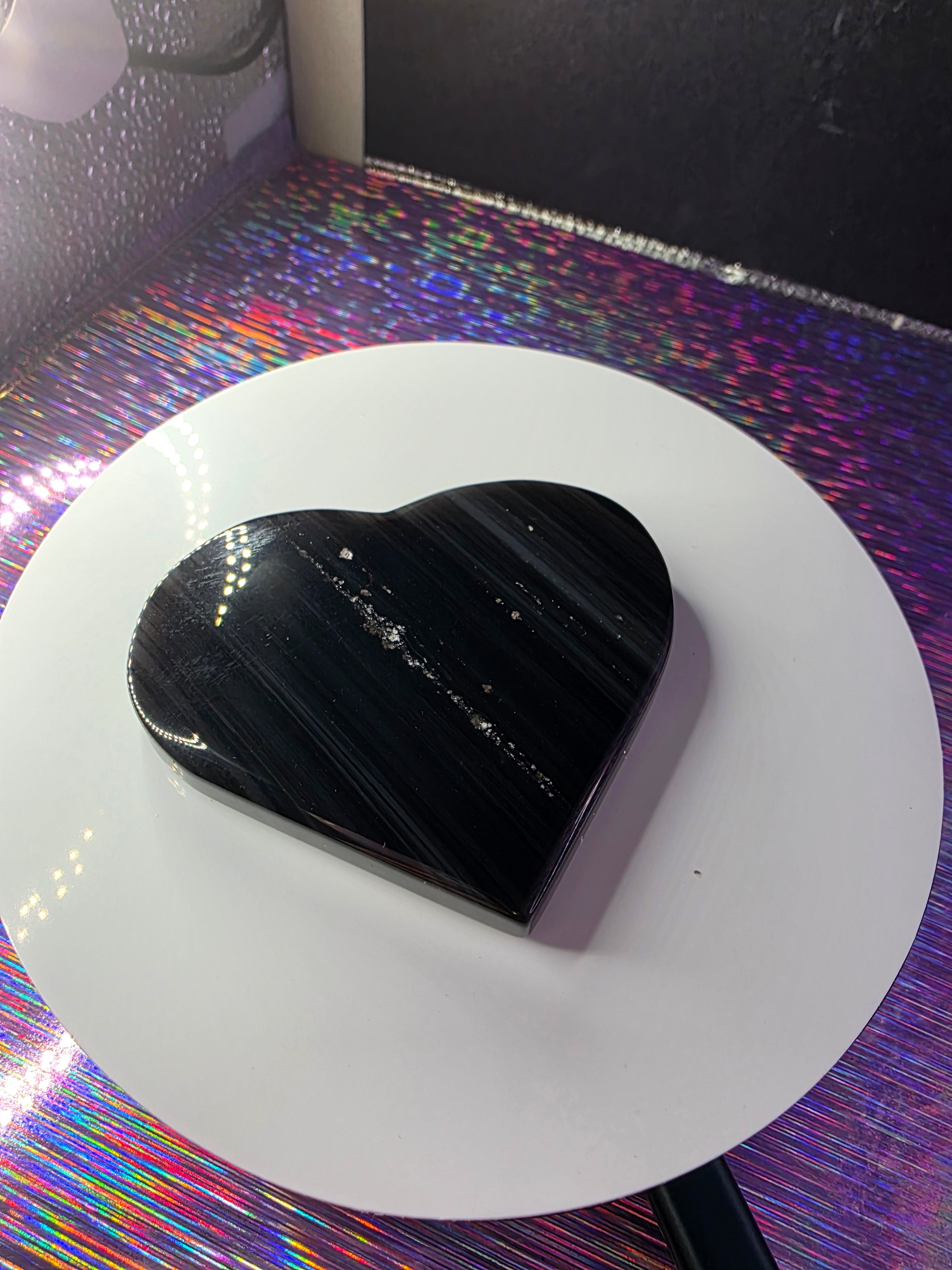 Obsidian Lace Heart B