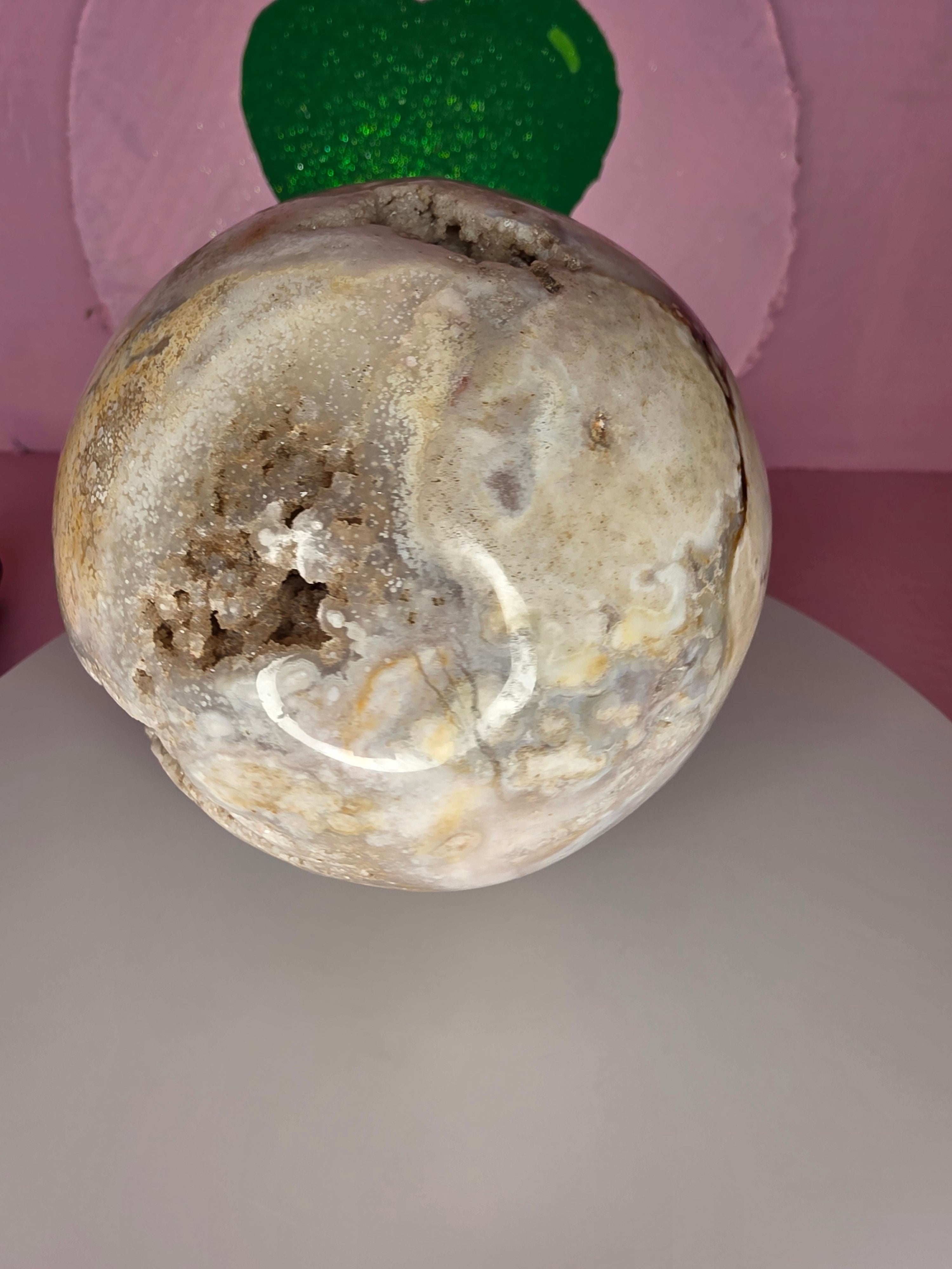 Pink Amethyst Sphere F