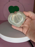 Garnierite Green Moonstone Heart B