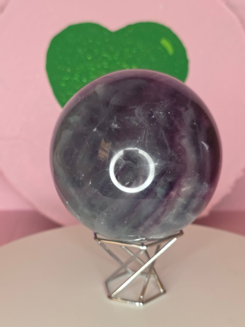 Large Fluorite Sphere B