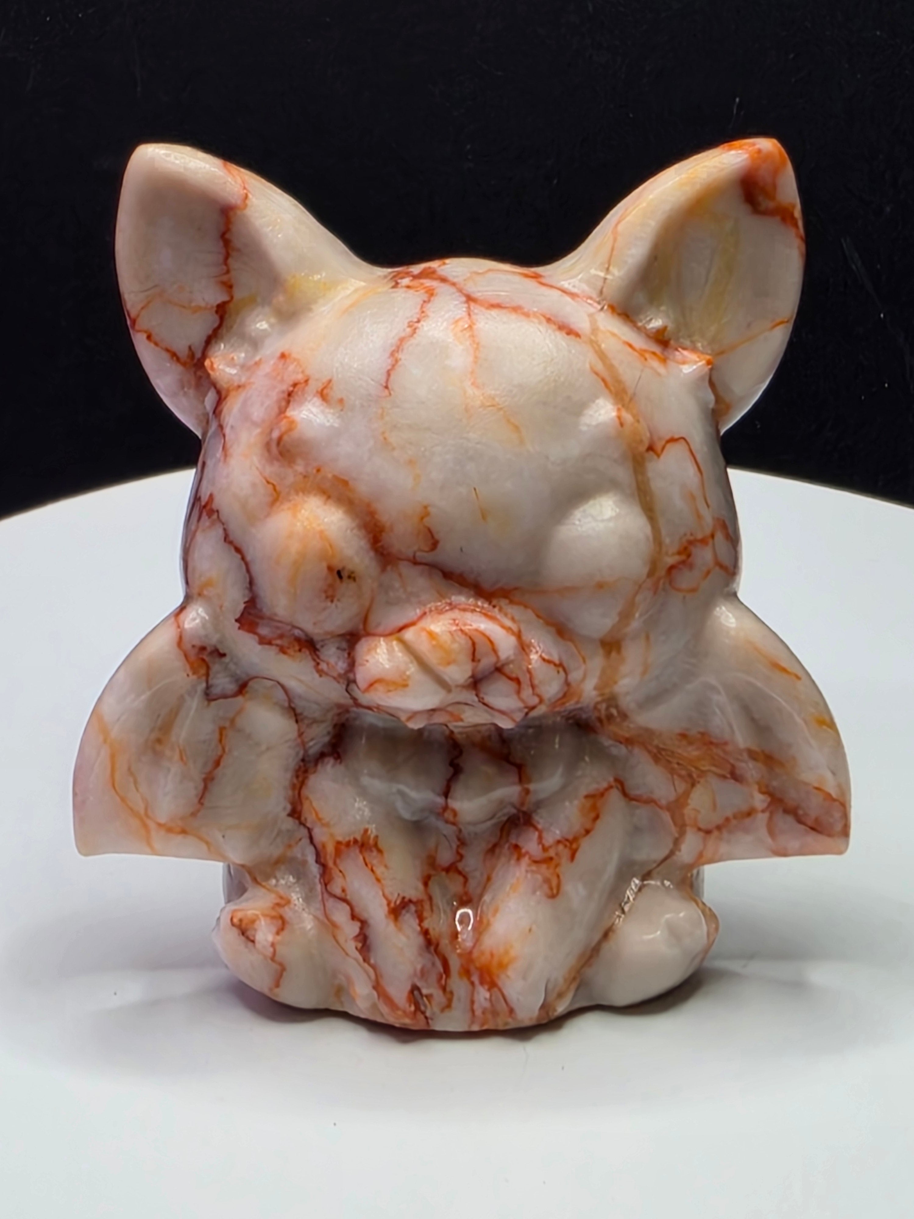 Red Veined Jasper Bat B