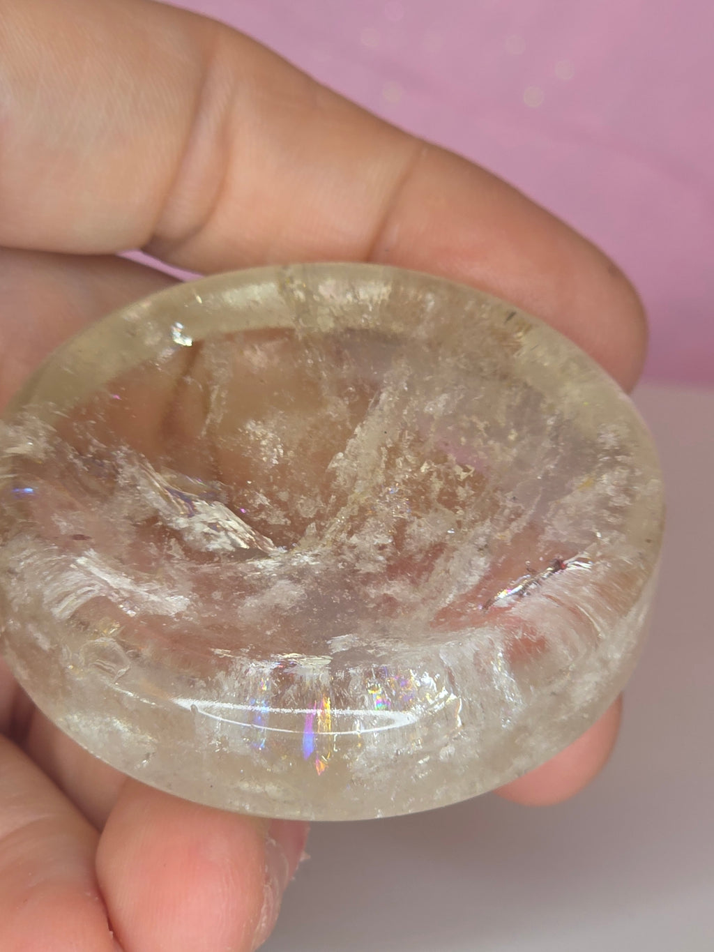 Clear Quartz Sphere Holder B
