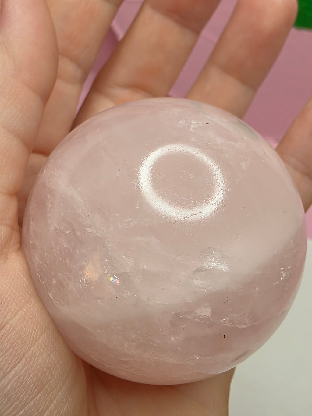 Rose Quartz Sphere A