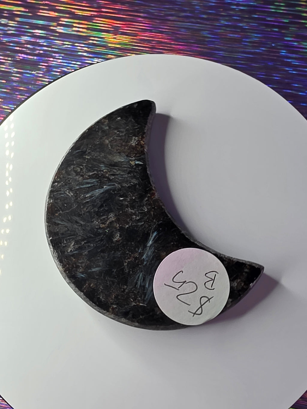 Arfvedsonite with Garnet Moon B