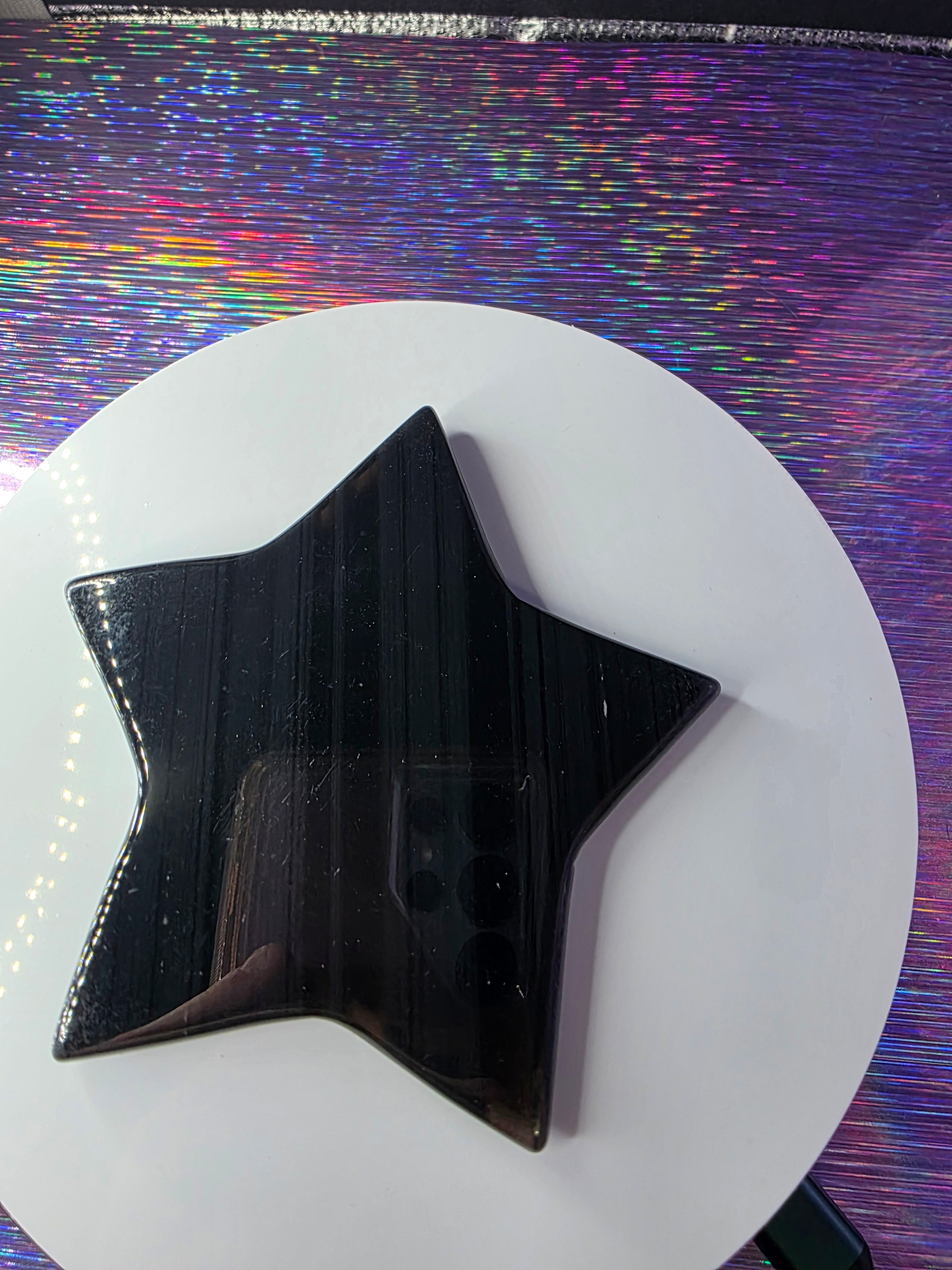 Obsidian Lace Star