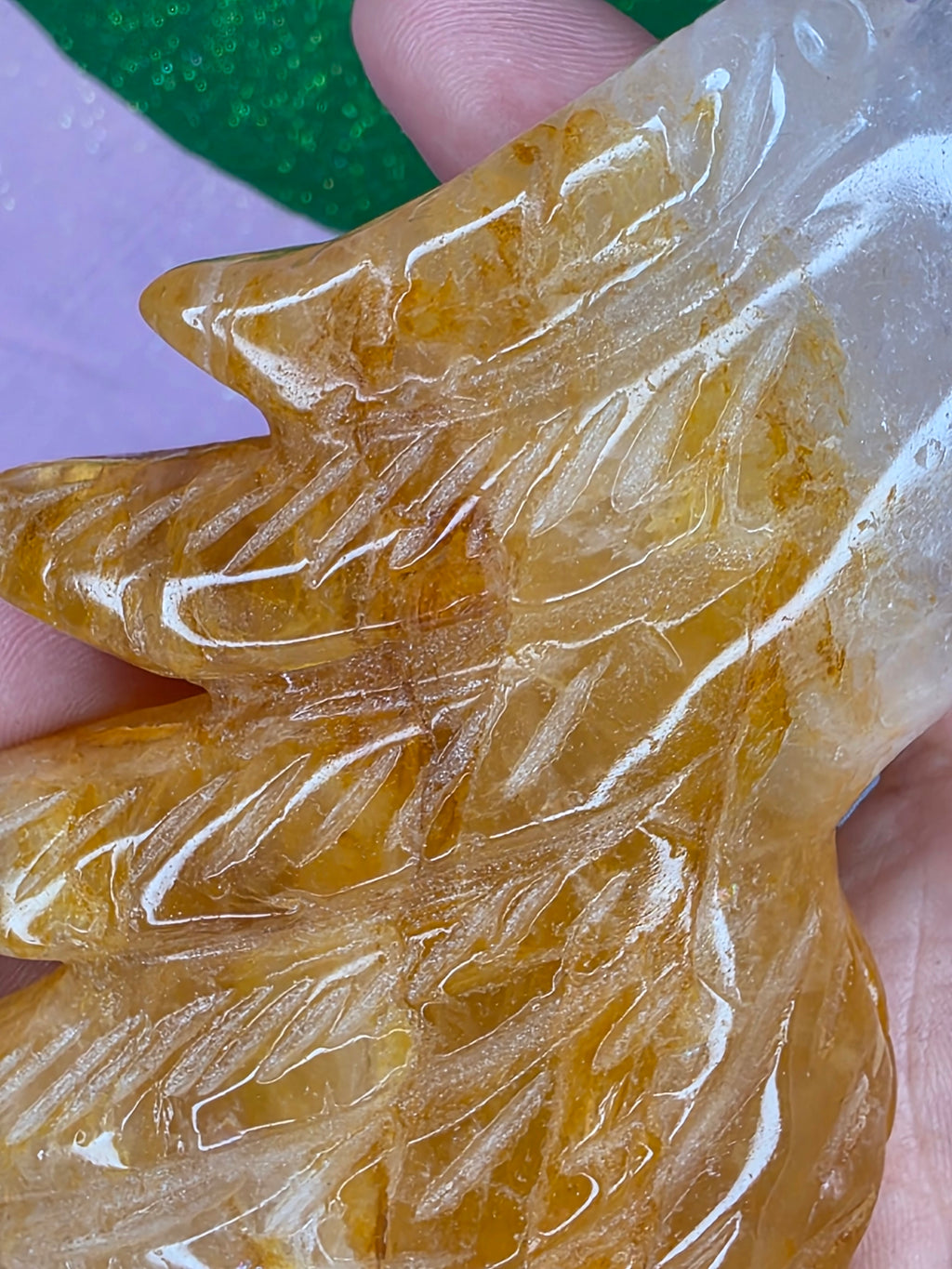 Golden Healer Eagle Head E