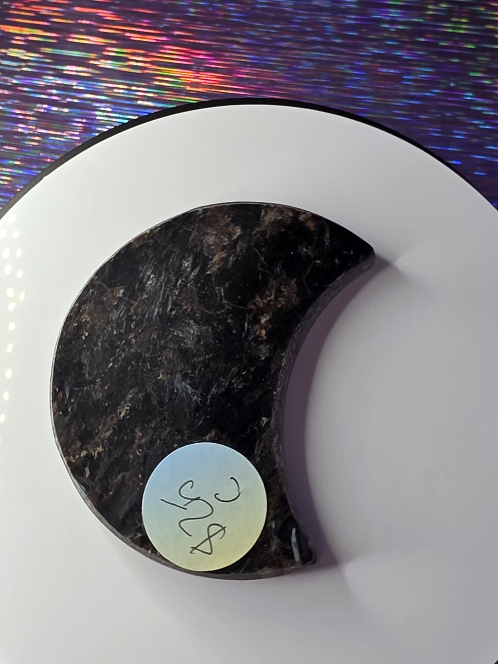 Arfvedsonite with Garnet Moon C