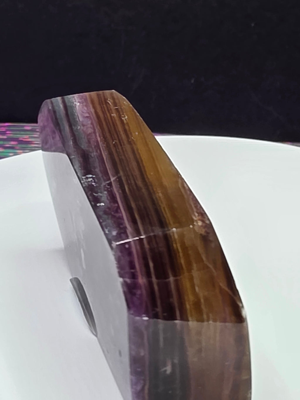 Rainbow Fluorite Gusher