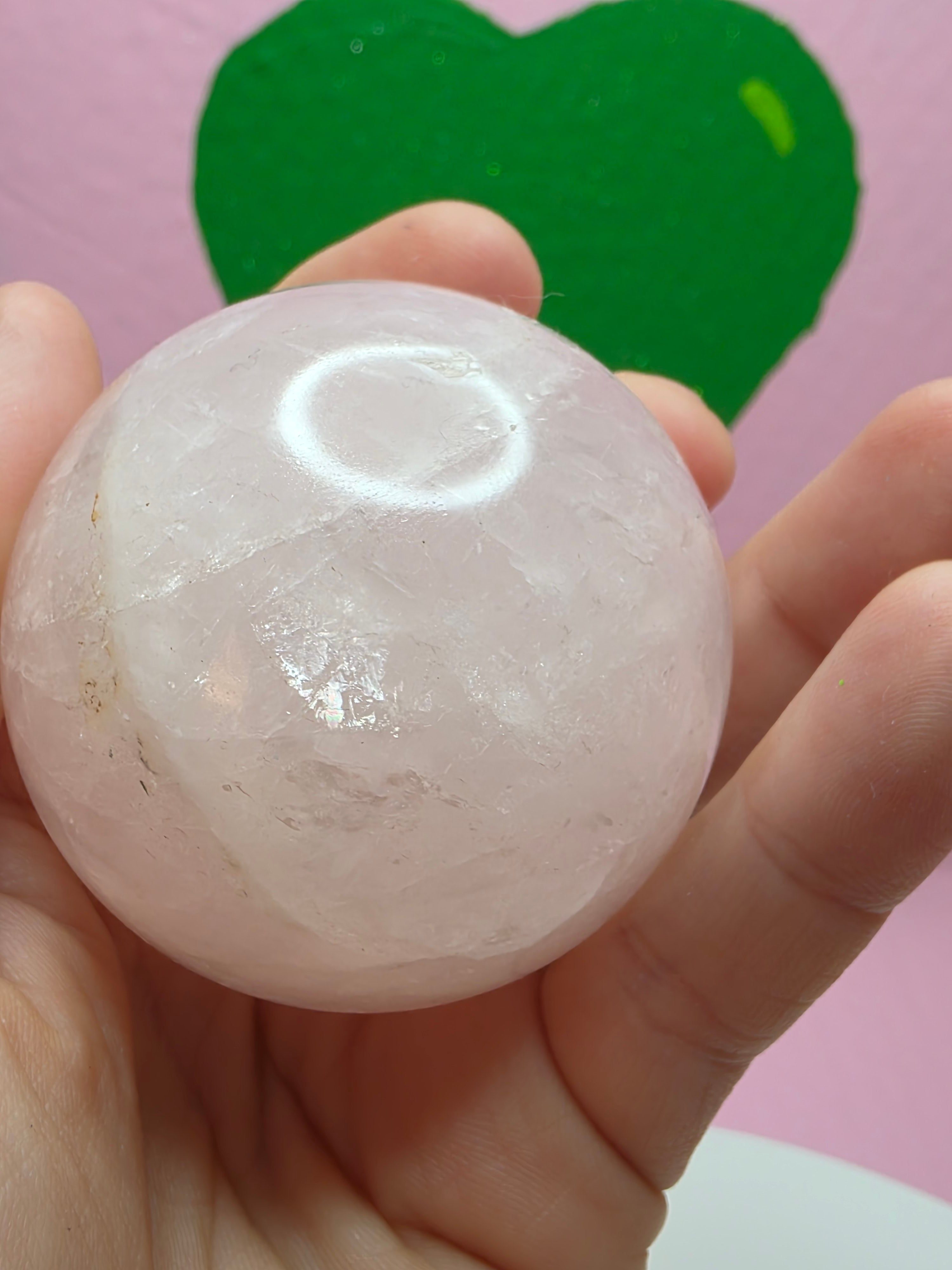 Rose Quartz Sphere A