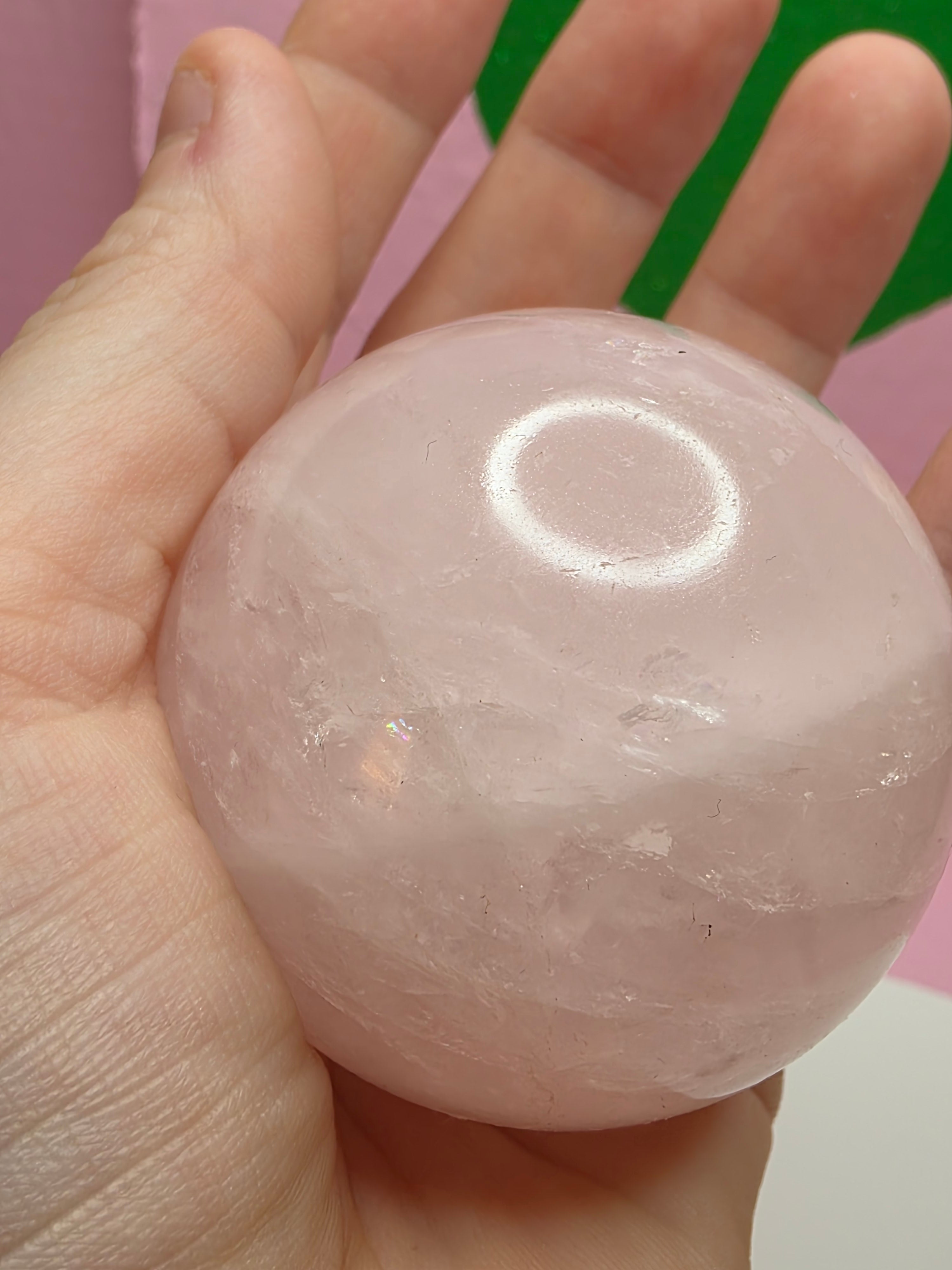 Rose Quartz Sphere A