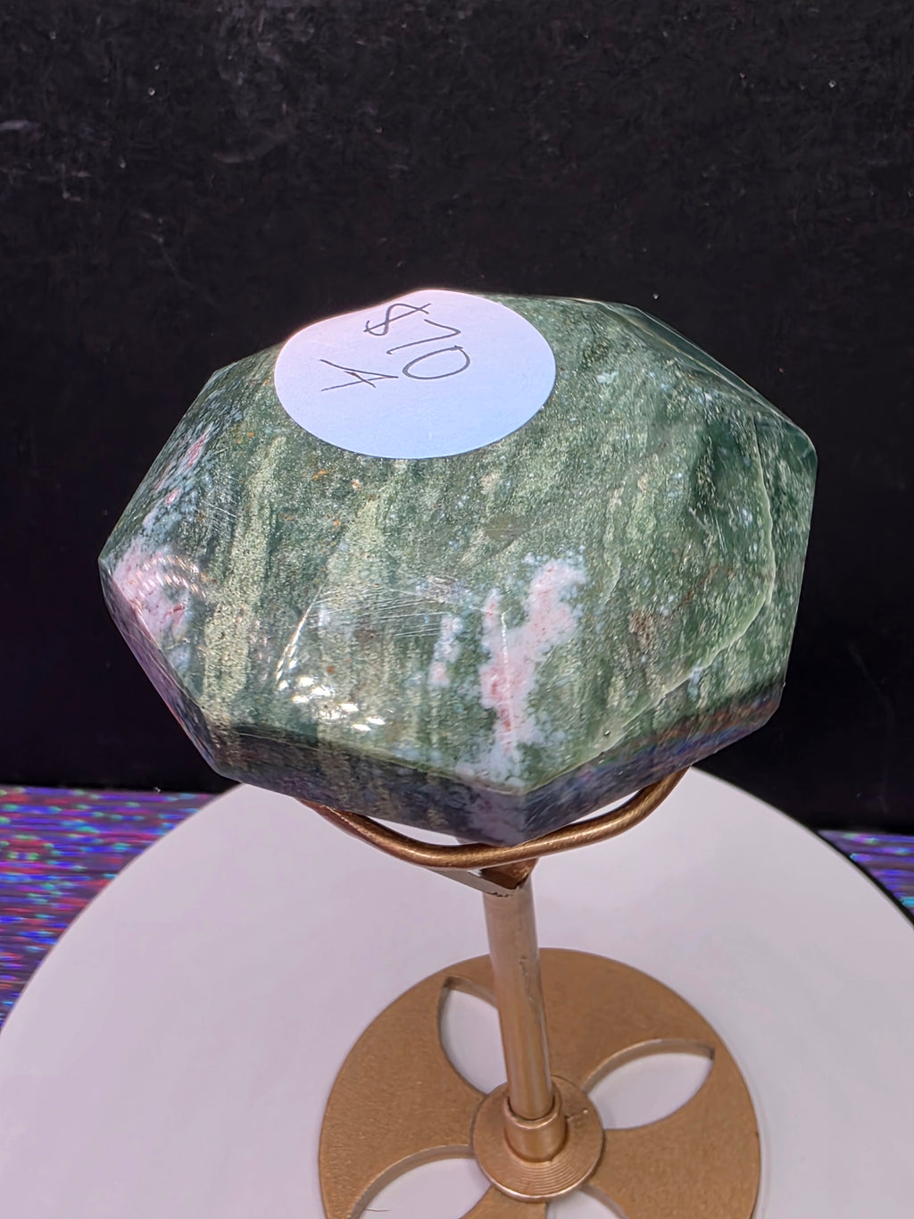 Ocean Jasper Moss Agate Diamond A