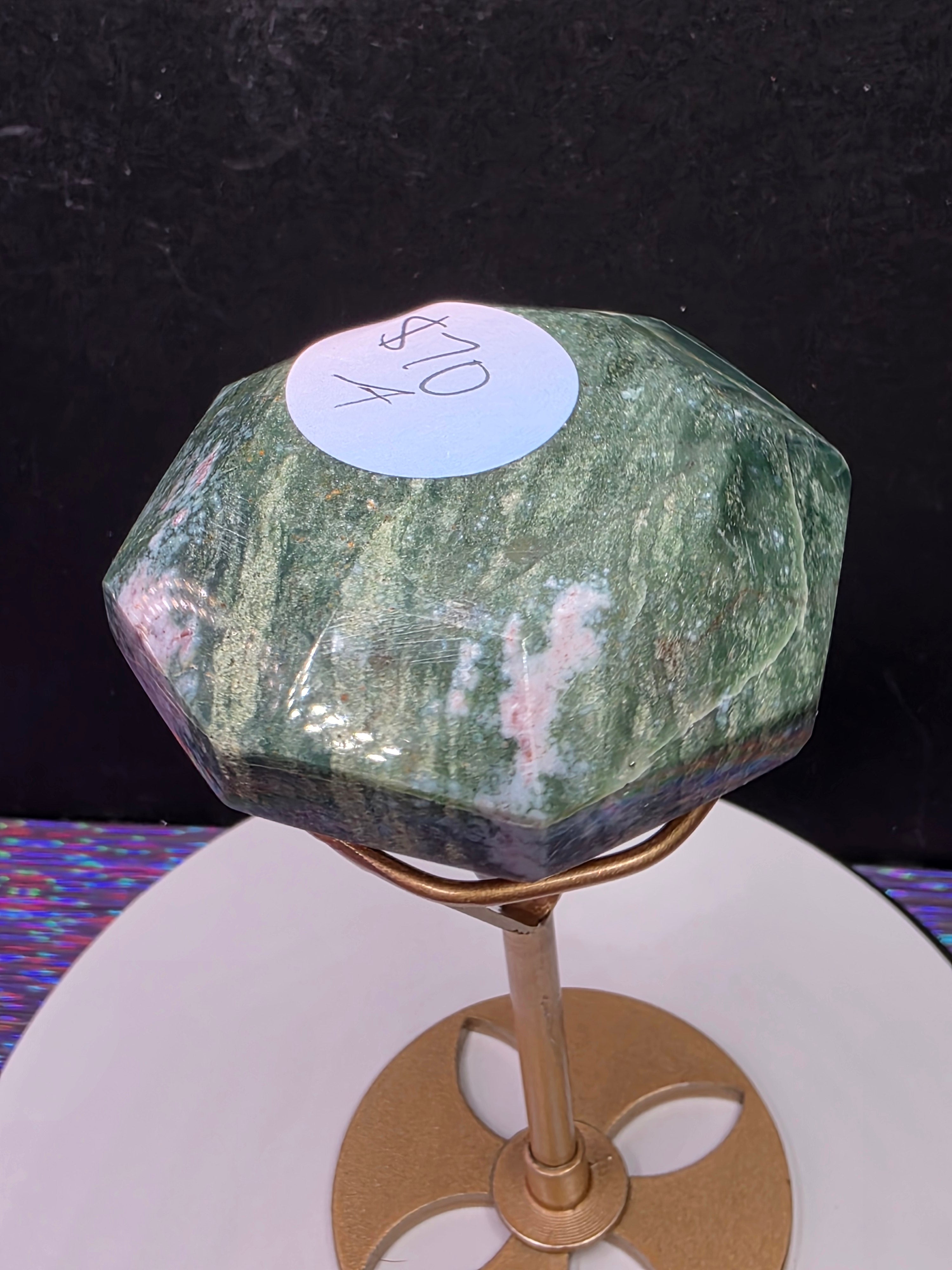 Ocean Jasper Moss Agate Diamond A