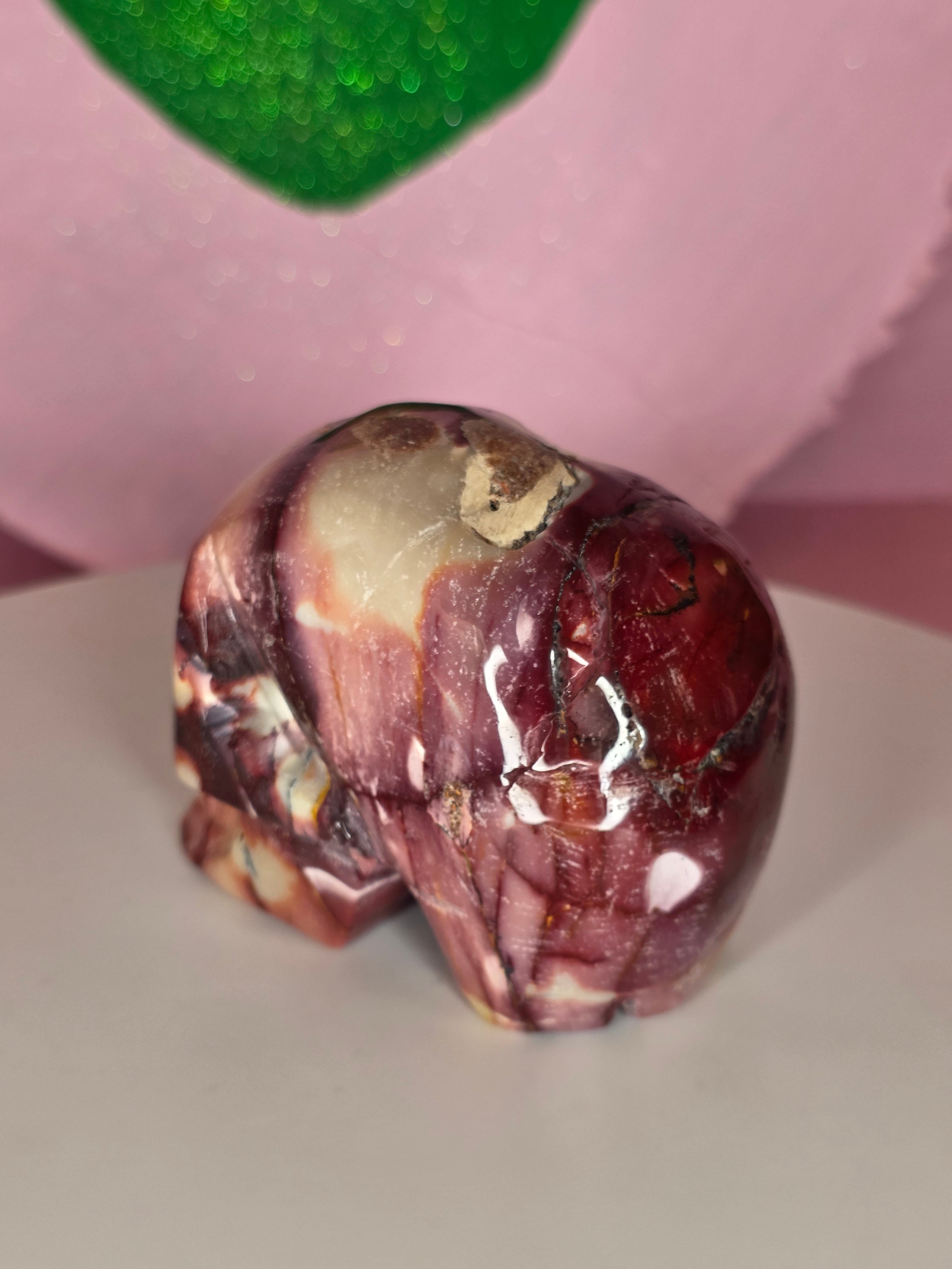 Mookaite Skull A