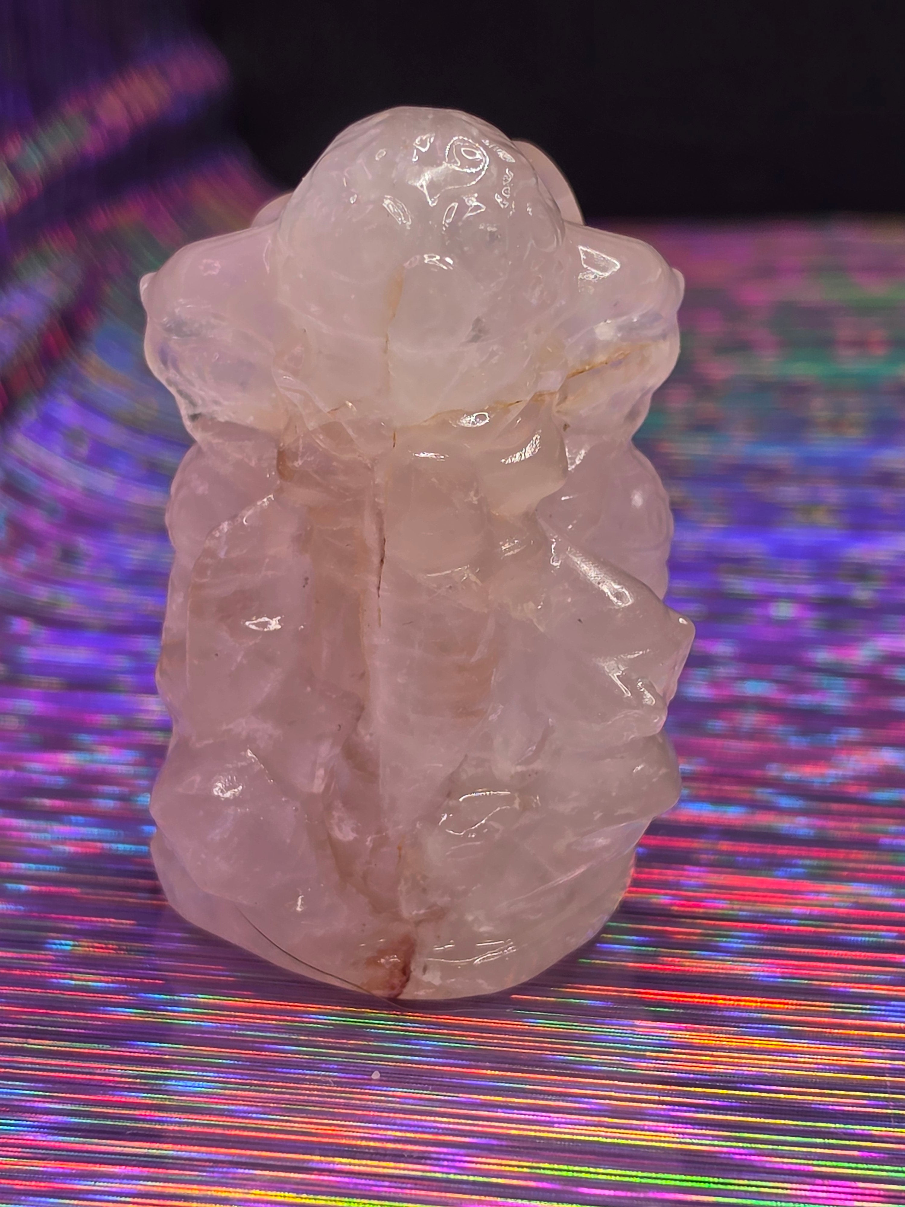 Rose Quartz Ganesha