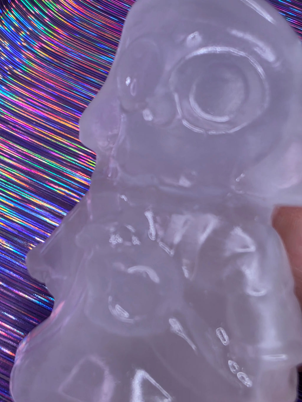 Clear Quartz Mini Grim Reaper D