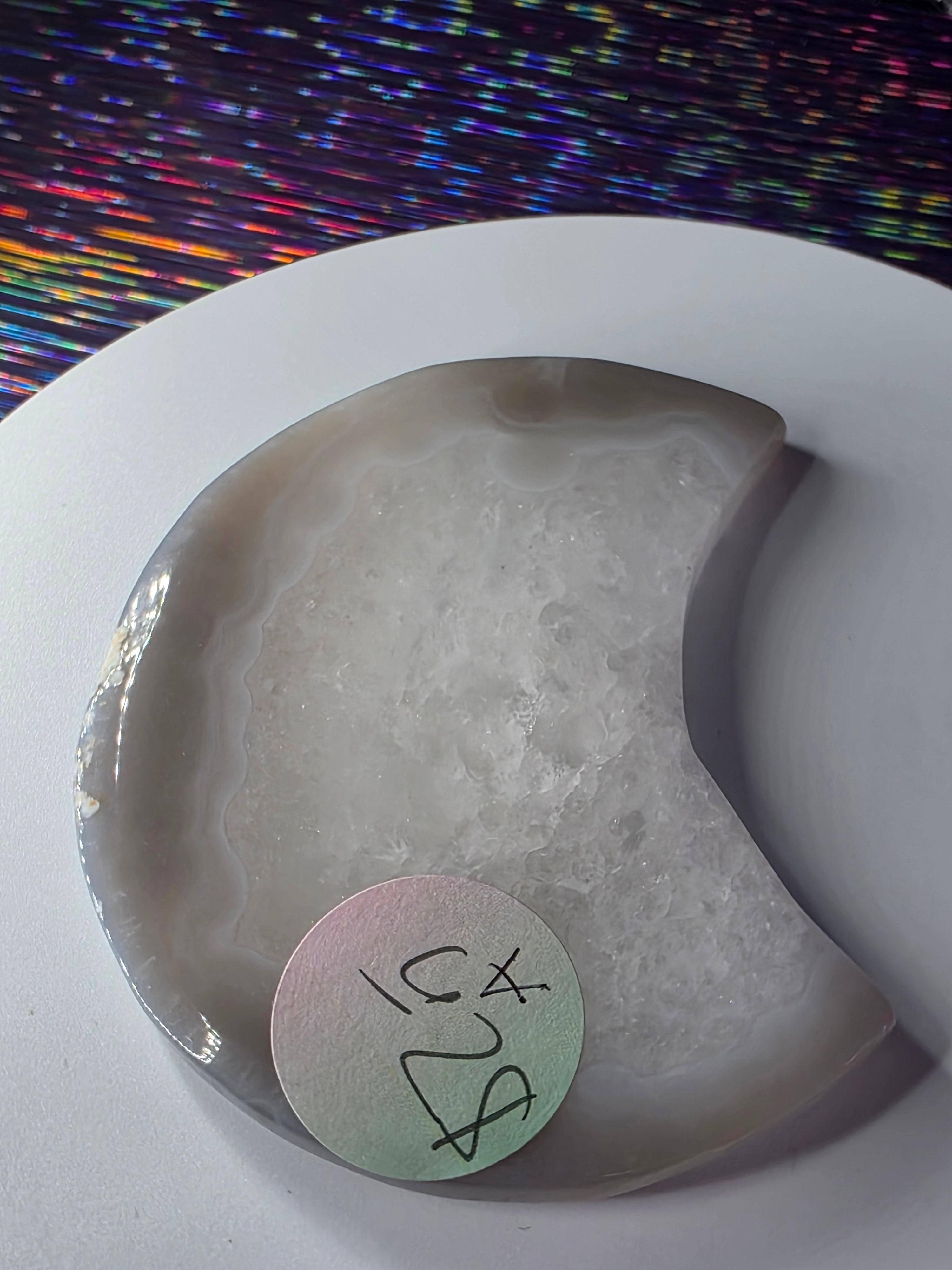 Quartz and Agate Moon A