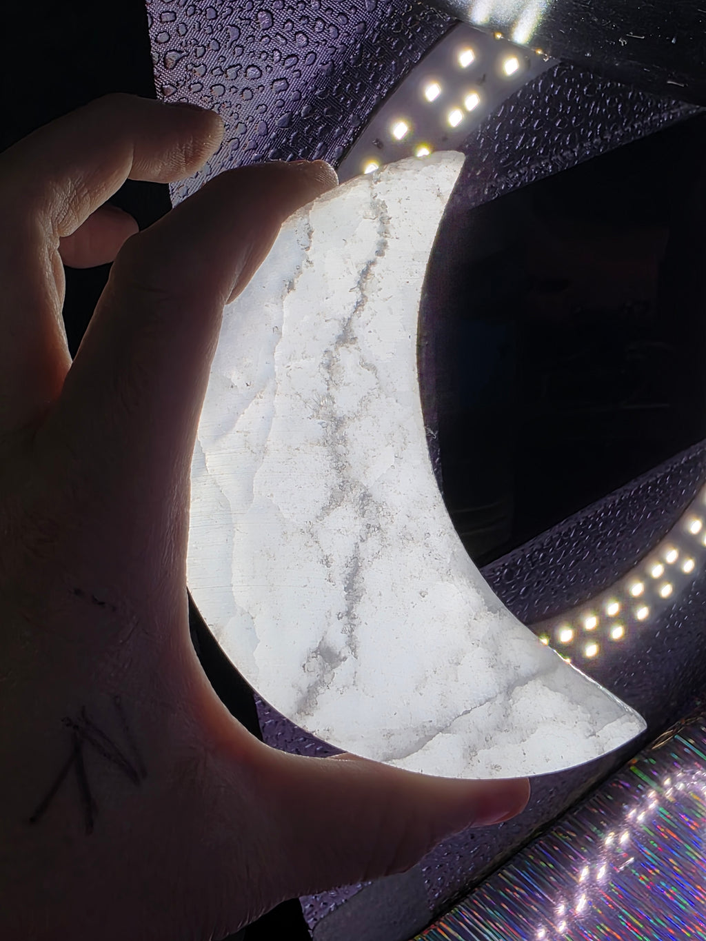 Selenite Moon B